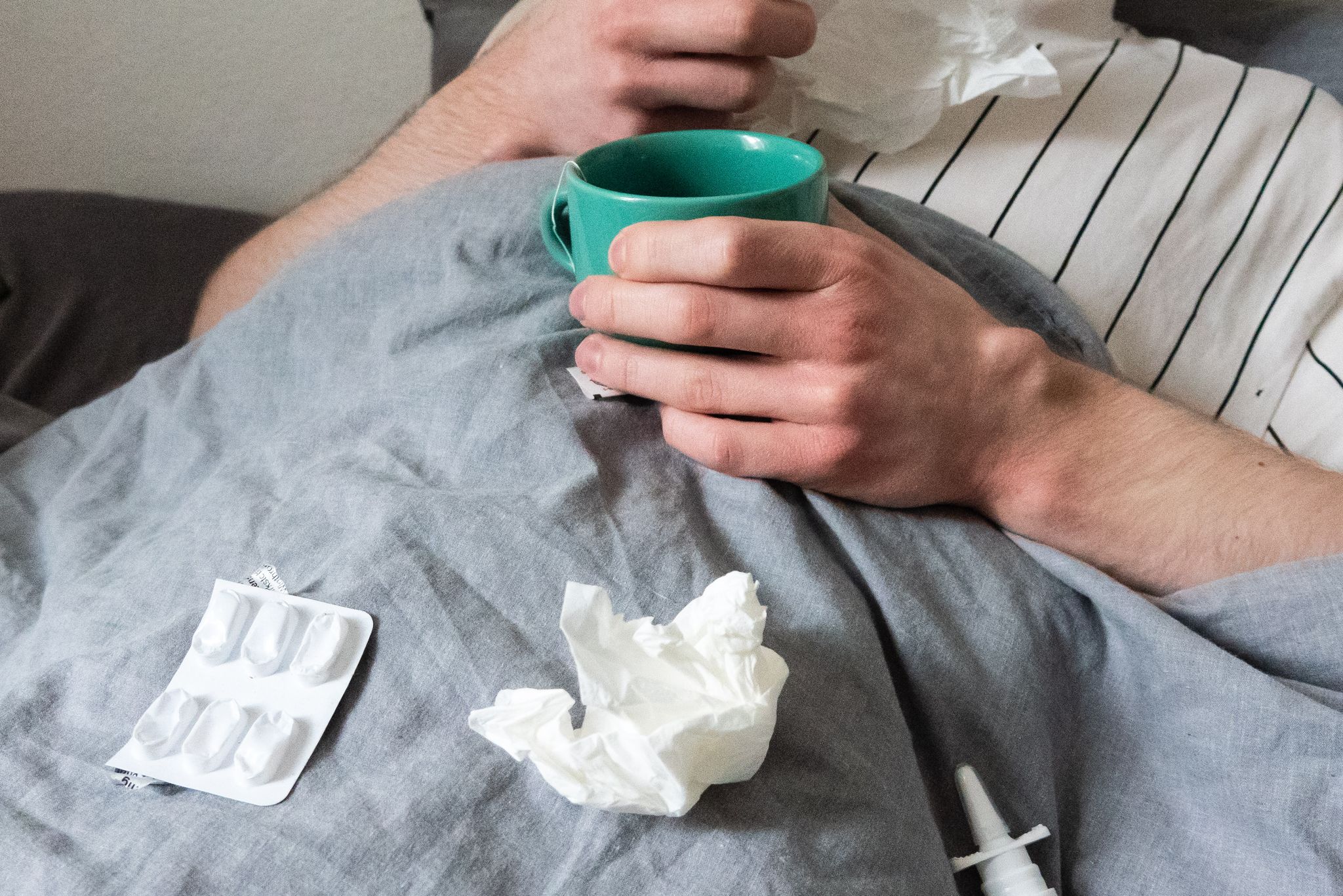 «Leisure Sicknes»: Einer Studie zufolge kennen viele Menschen das Phänomen, ausgerechnet an freien Tagen Krankheitssymptome zu erleben. (Symbolbild)