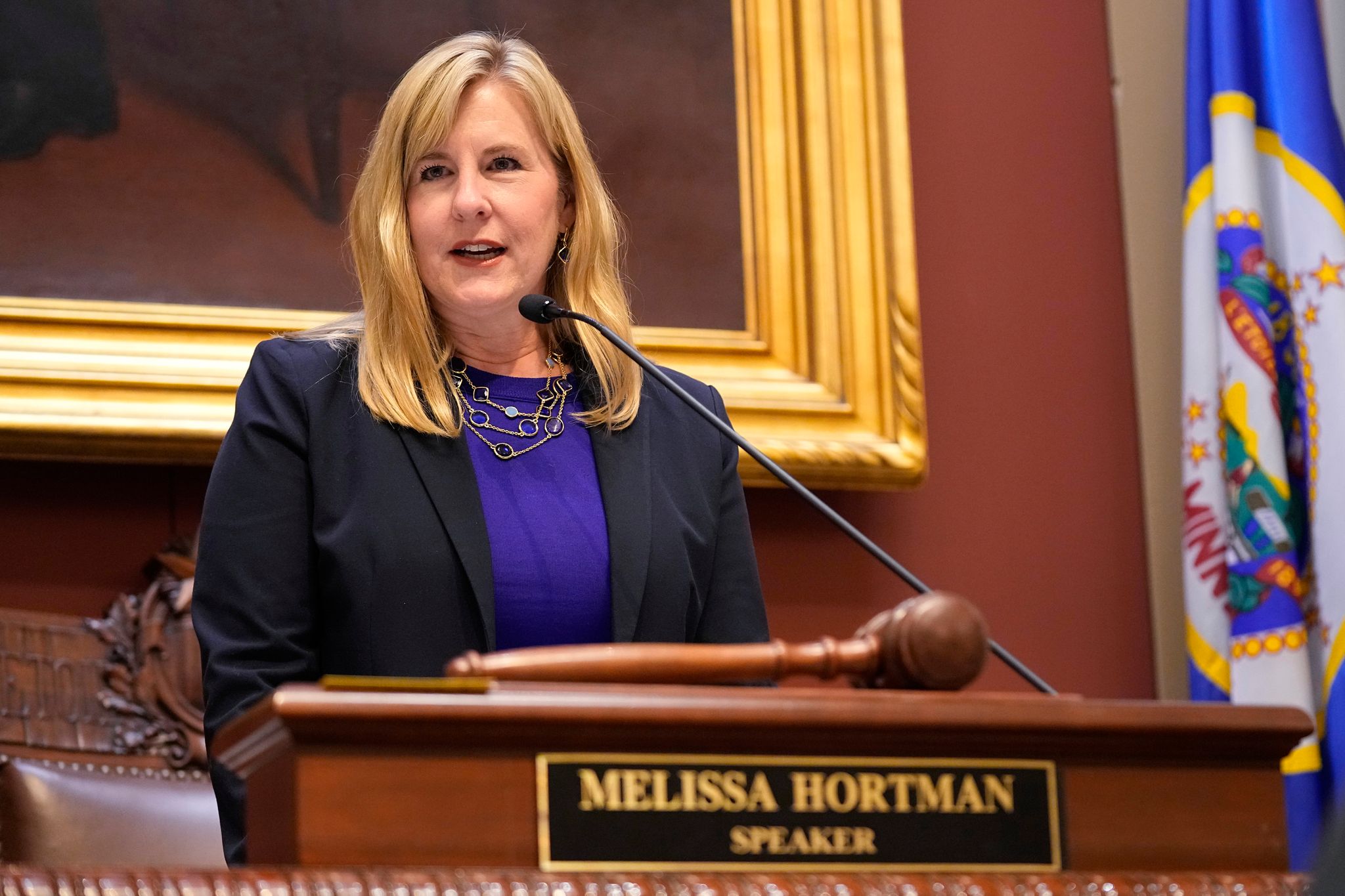 Melissa Hortman saß als demokratische Abgeordnete im Parlament vom US-Bundesstaat Minnesota.