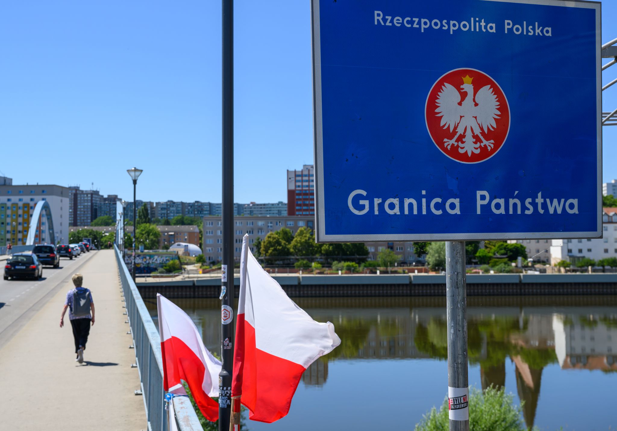 Ab Montag will Polen auch an diesem Grenzübergang Einreisende aus Deutschland kontrollieren. (Archivbild)