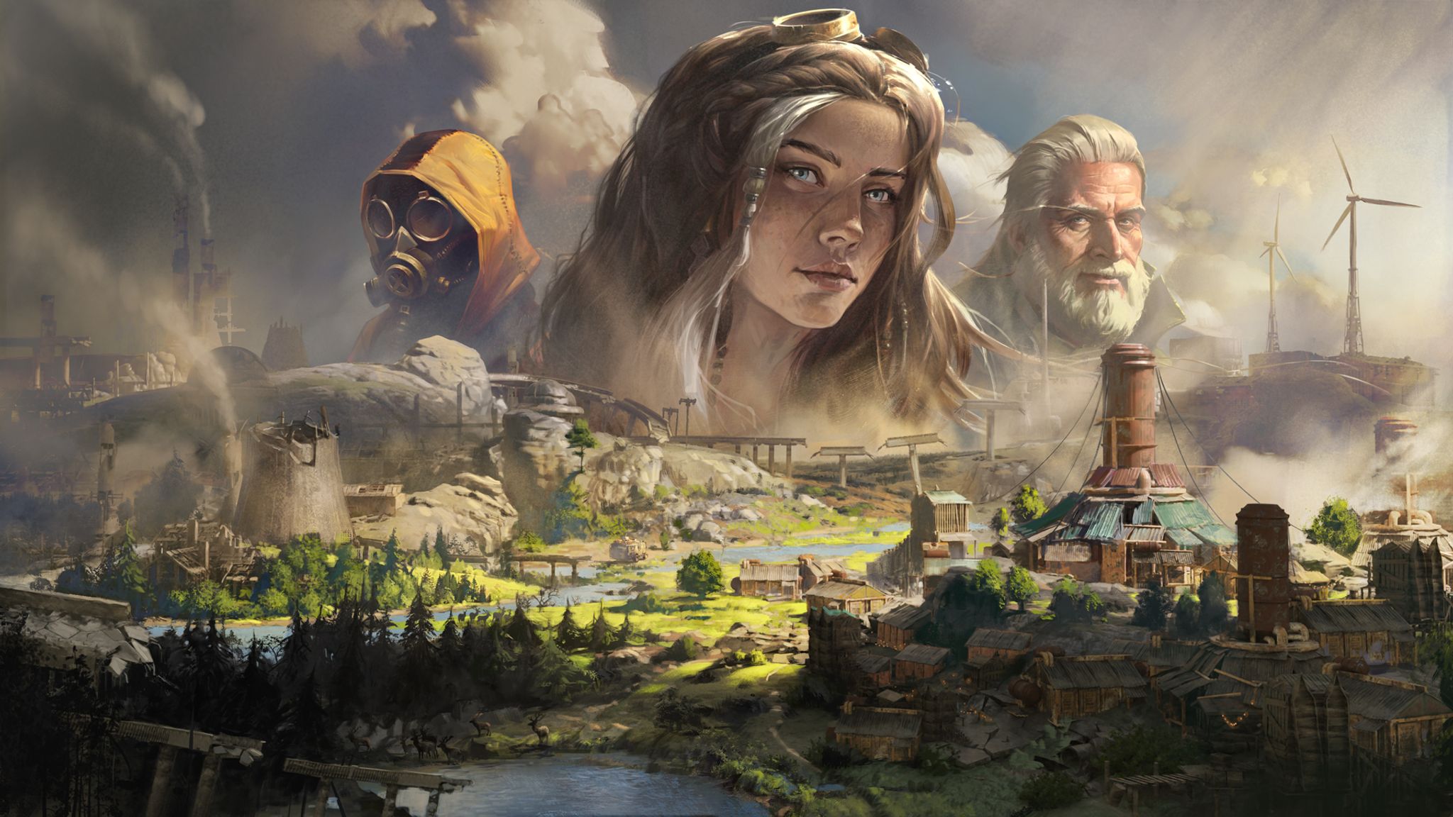 Artwork vom PC-Spiel «Endzone 2». Welche Neuerungen bringt der Nachfolger des postapokalyptischen Survival-Aufbauspiels?