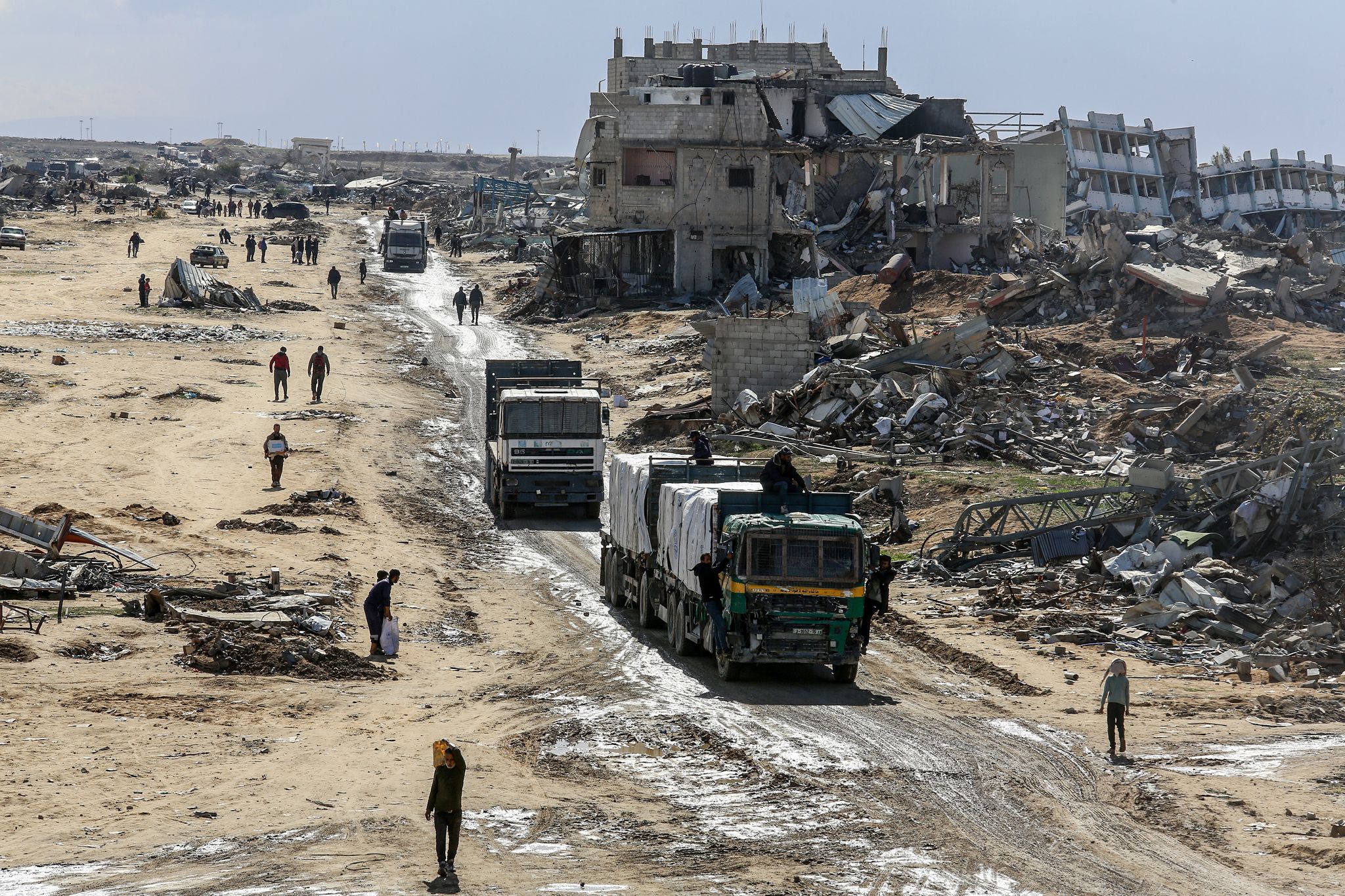 Kann Druck auf Israel dazu beitragen, dass die Zivilbevölkerung im Gazastreifen mehr Hilfe bekommt? (Archivbild)