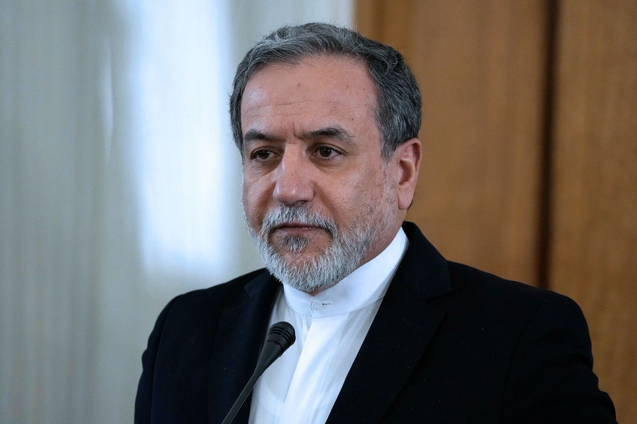 Irans Außenminister Araghtschi zeigt sich zu Verhandlungen über das Atomprogramm seines Landes bereit. (Archivbild)