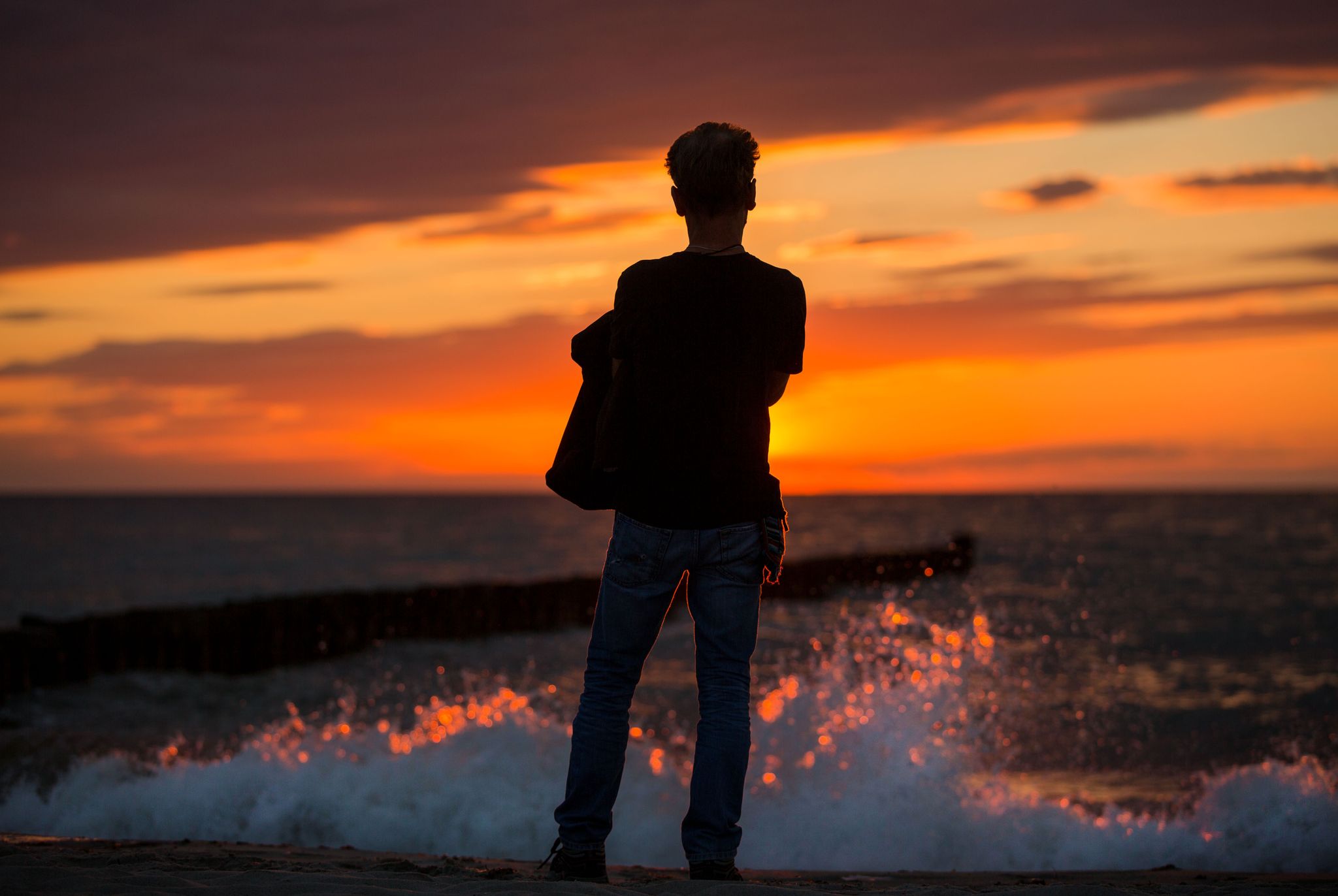 Ort der Unendlichkeit: Das Meer kann Trauerenden Trost und Hoffnung geben.