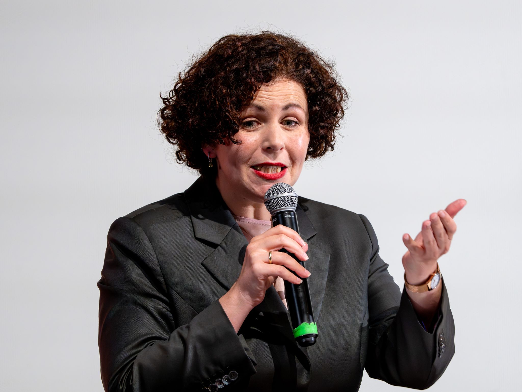 Die BSW-Co-Vorsitzende Amira Mohamed Ali will bei der Gründung des Jugendverbands dabei sein. (Archivbild)