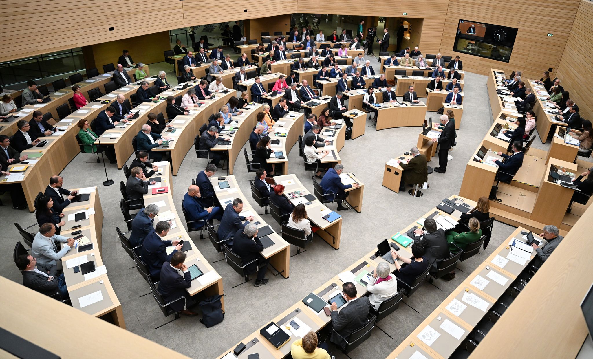 Der Landtag von Baden-Württemberg.