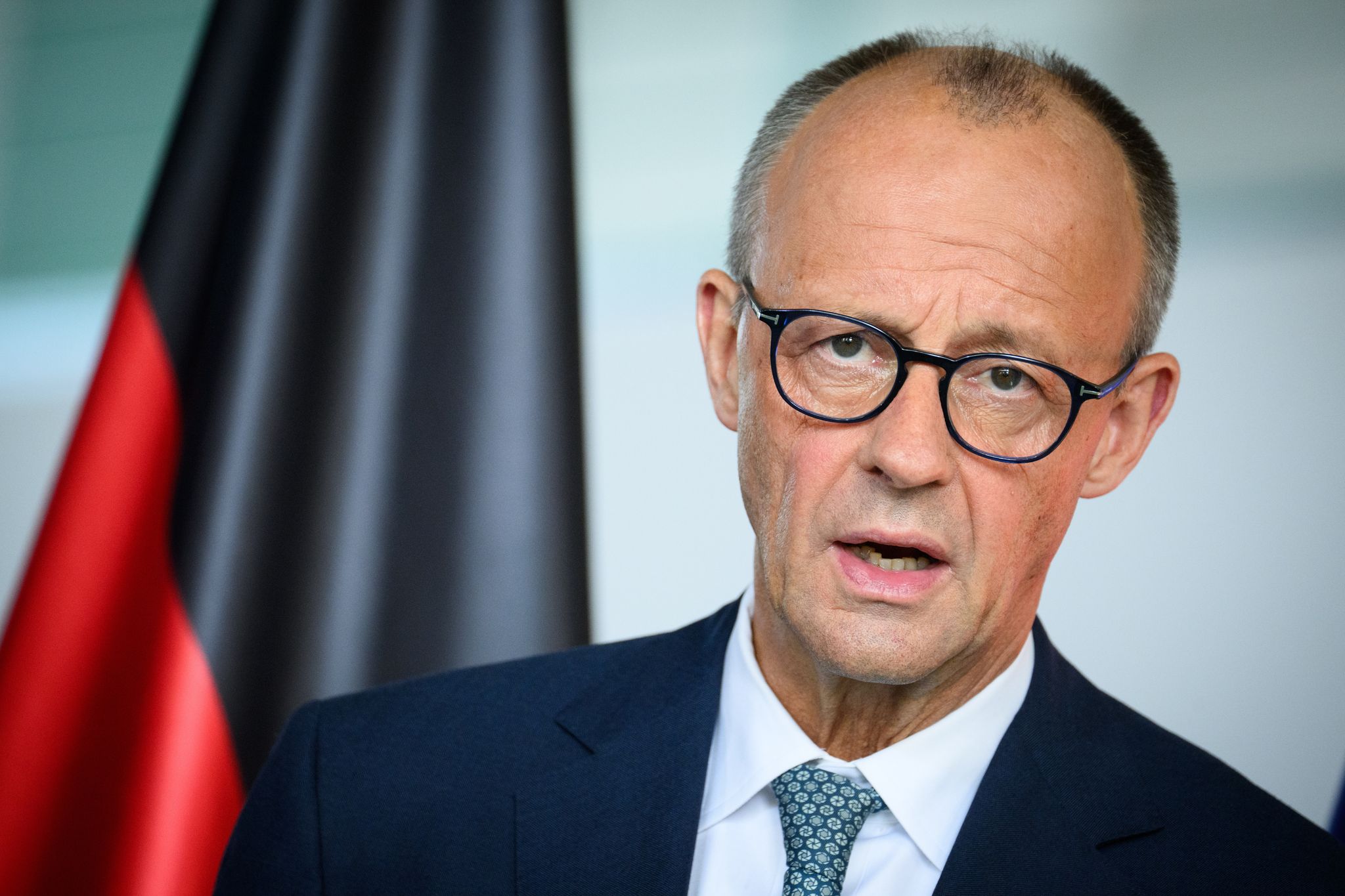 Kanzler Merz äußerte sich nach einer Sitzung des Sicherheitskabinetts.