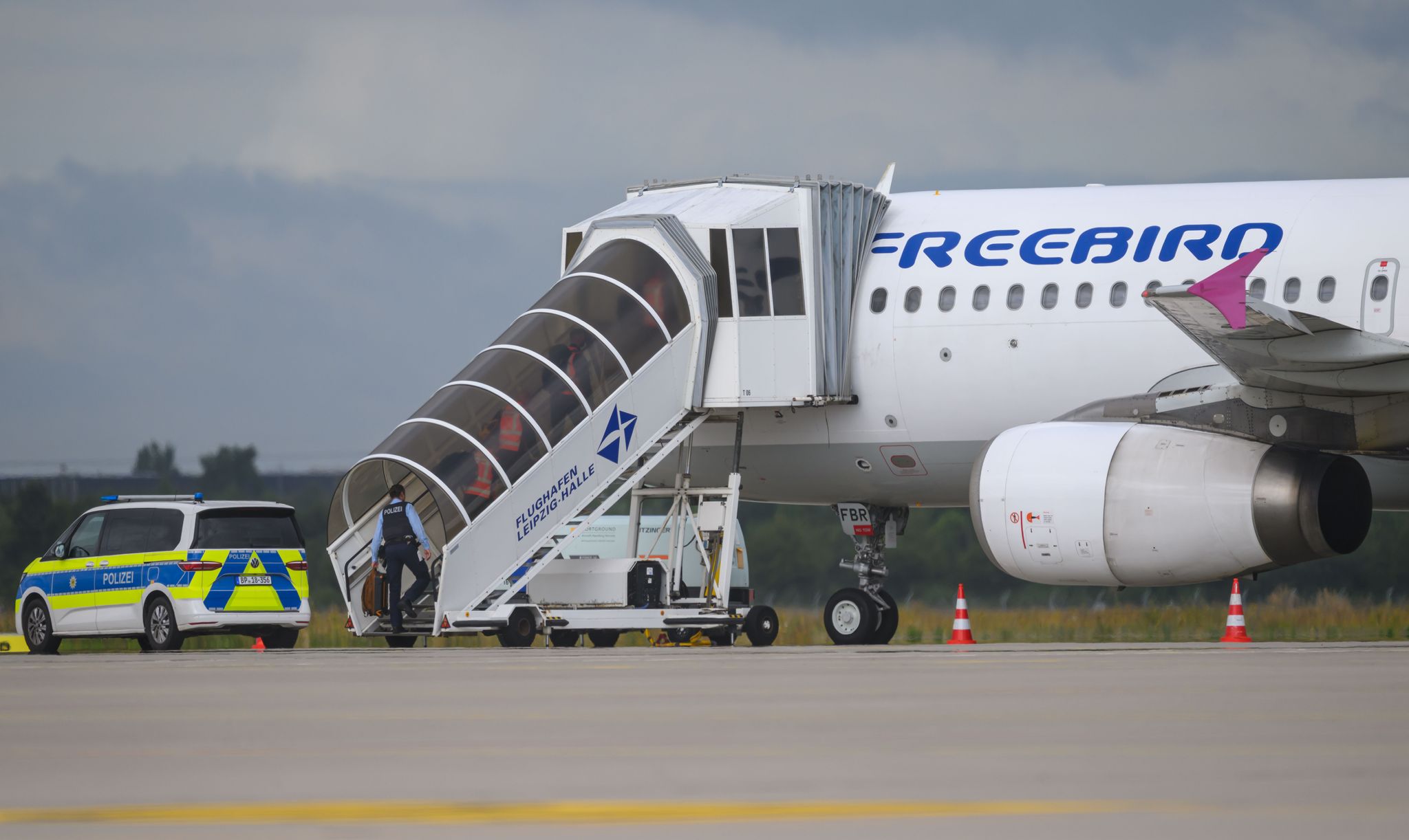 Die soll Maschine soll nach Bagdad fliegen.