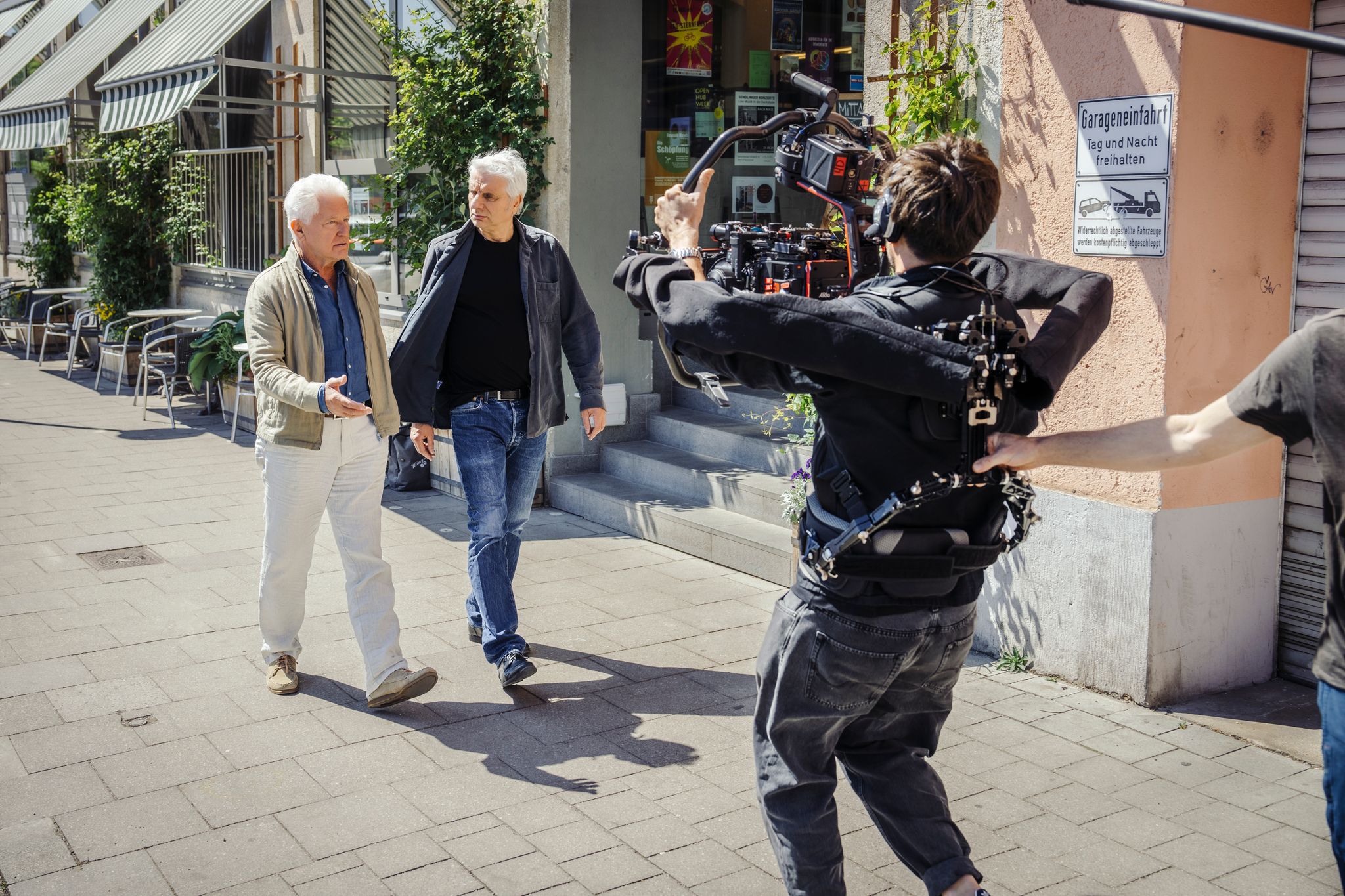 Die Schauspieler verabschieden sich gemeinsam, ihre Rollen gehen zusammen in Pension.