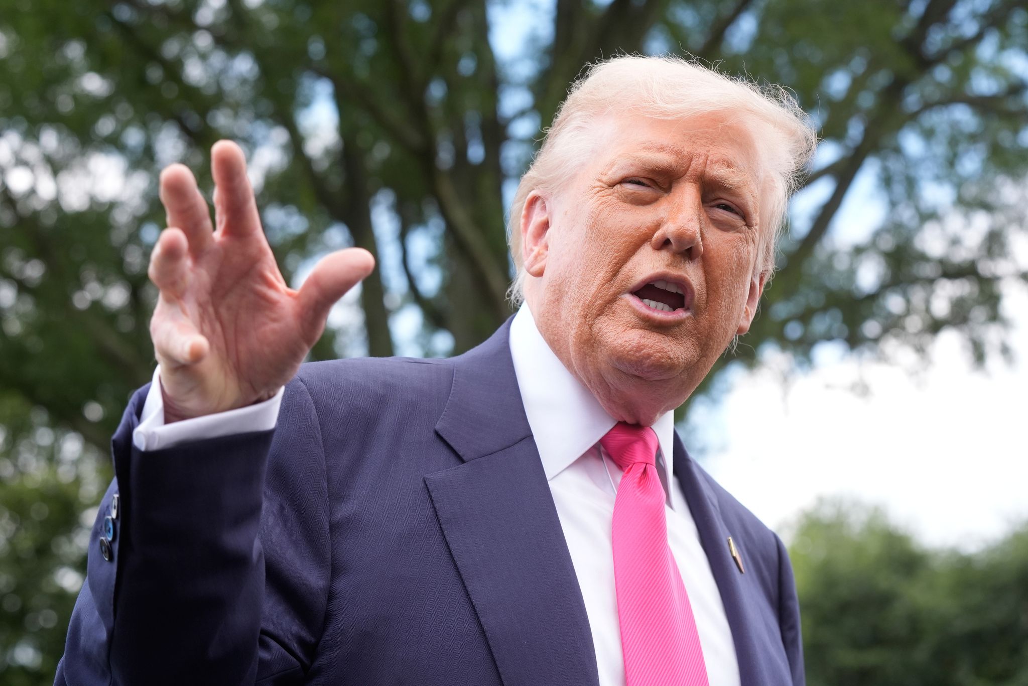Trump sieht Fortschritte in den Gesprächen mit der EU