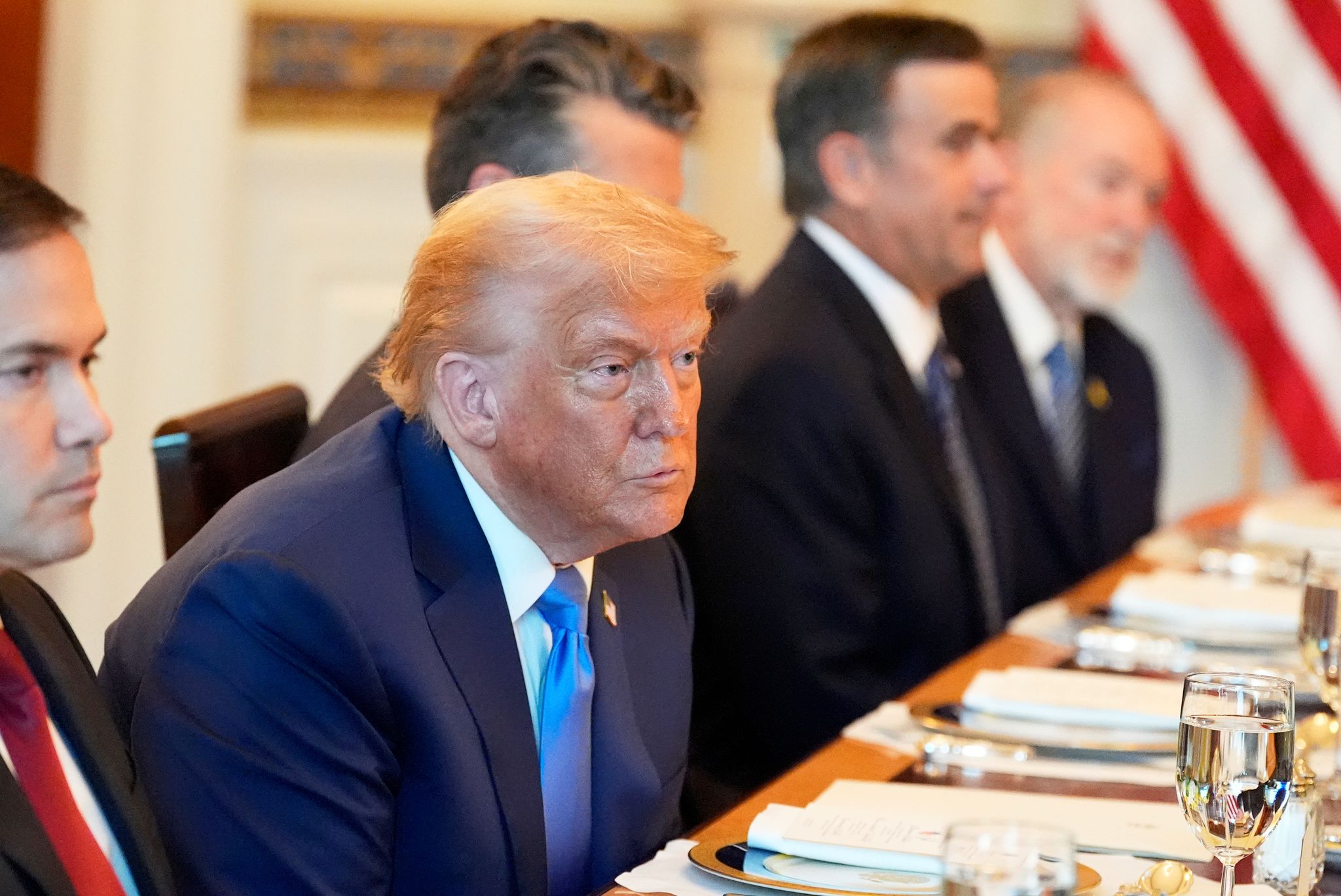 US-Präsident Trump ist zuversichtlich, dass eine Waffenruhe in Gaza gelingt.