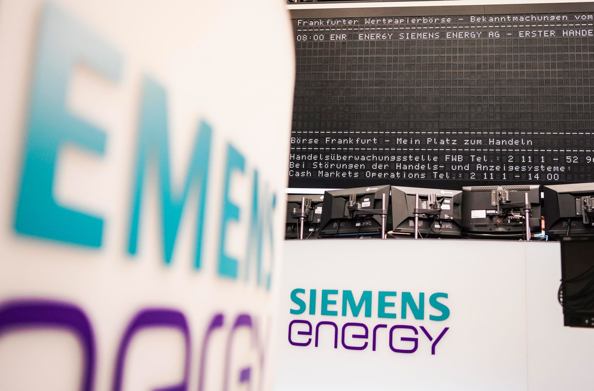 Siemens Energy darf seinen Aktionären schon für das laufende Geschäftsjahr eine Dividende zahlen. (Archivbild)