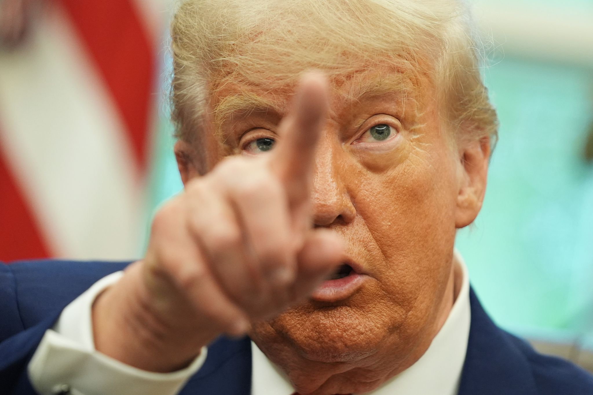 Droht der EU erneut mit Zöllen: US-Präsident Donald Trump. (Archivbild)