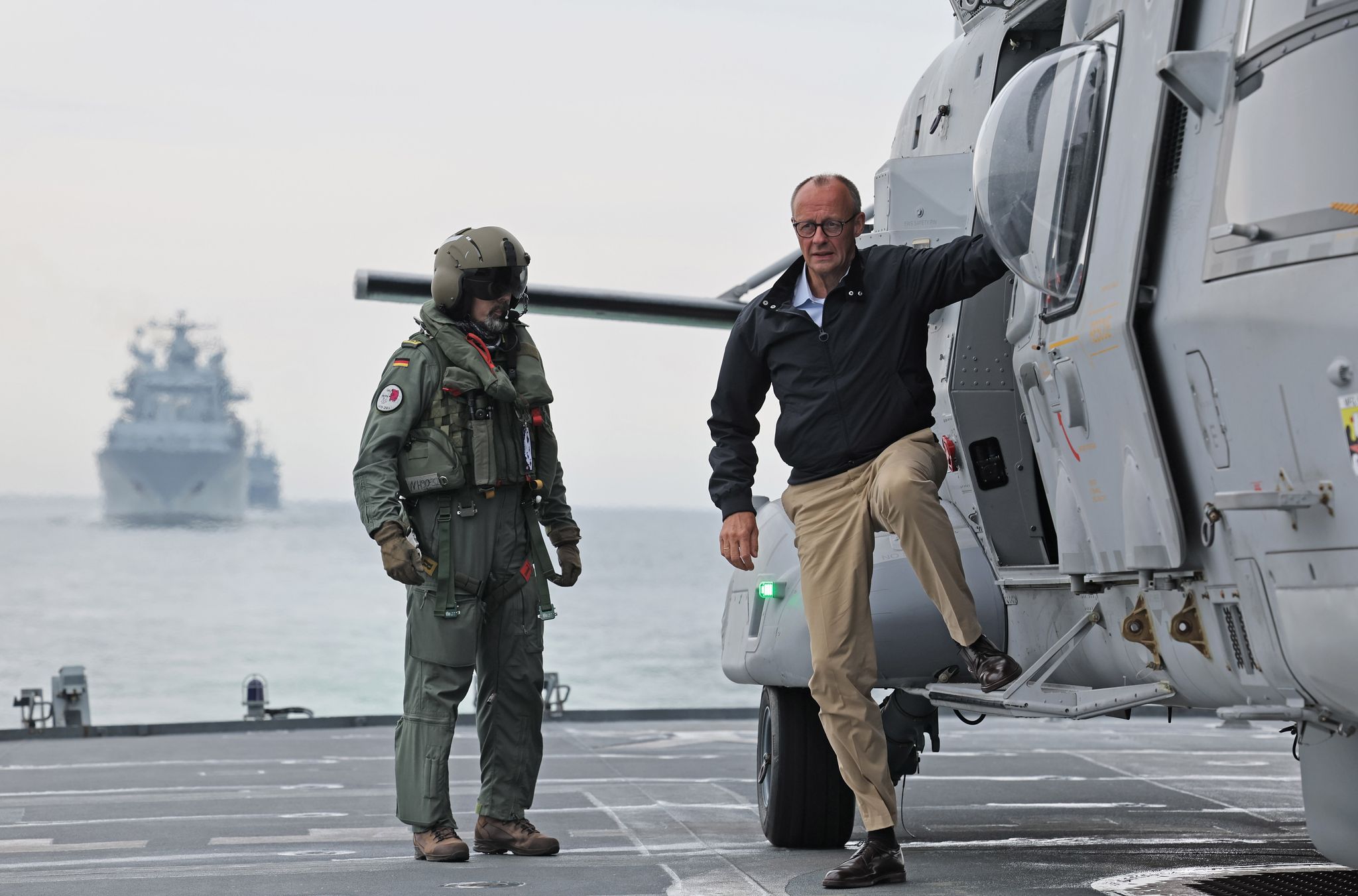 Für Bundeskanzler Merz ist es eine Premiere.