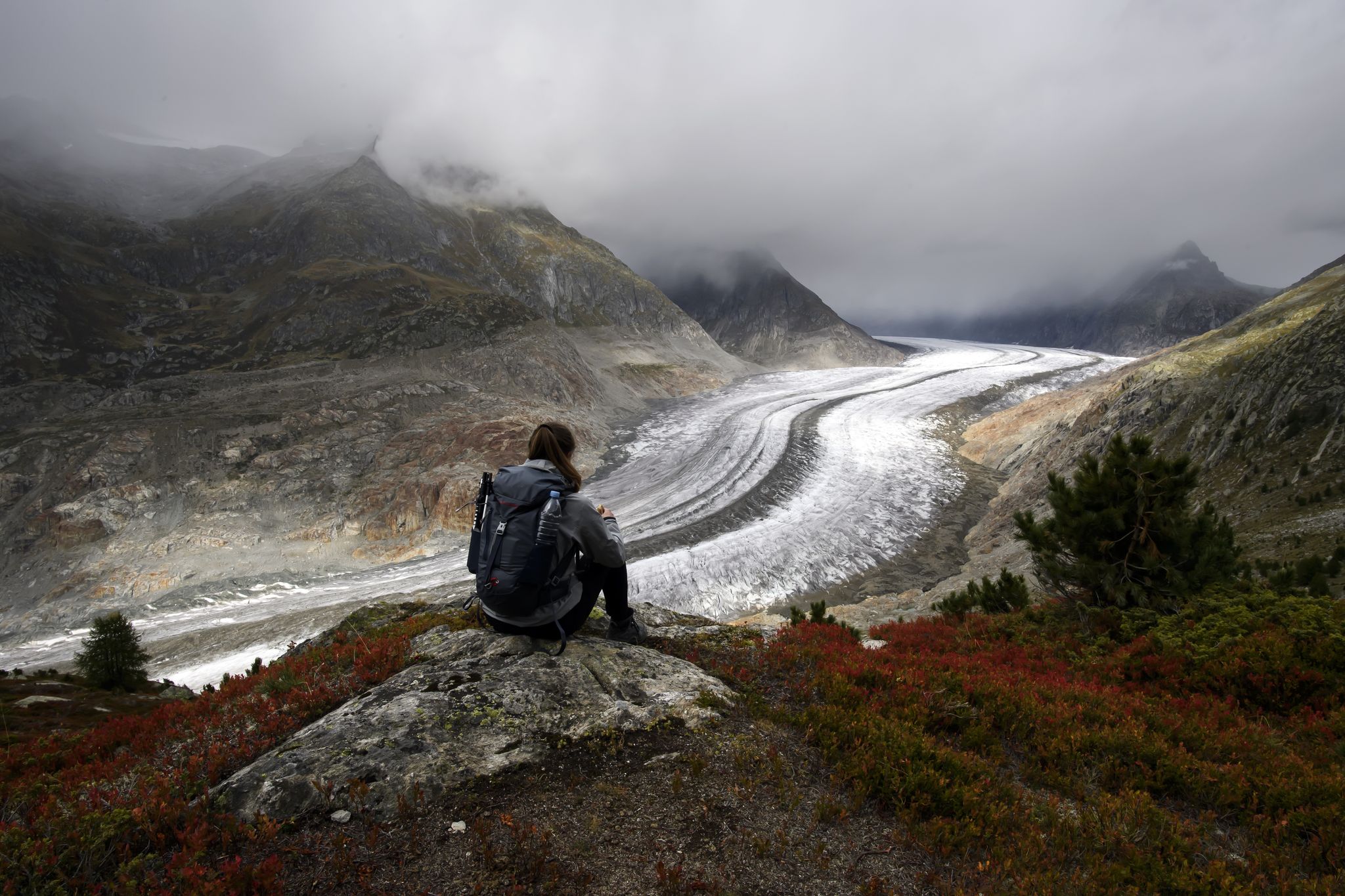 Seit Ende Juni geht es bei der Schmelze schon an die Substanz der Gletscher. (Archivbild)