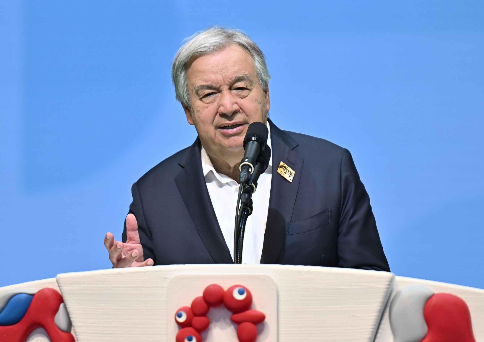 Guterres ist über den russischen Angriff auf Kiew erbost. (Archivbild)