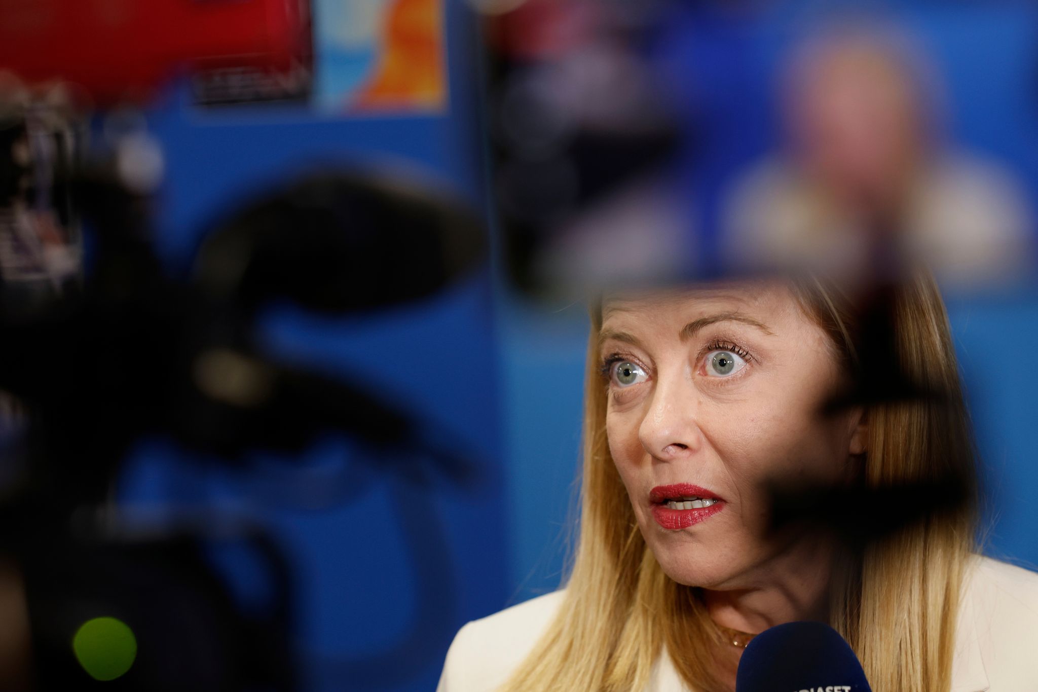 Meloni steht seit Oktober 2022 an der Spitze der rechten Dreier-Koalition in Italien. (Archivbild)