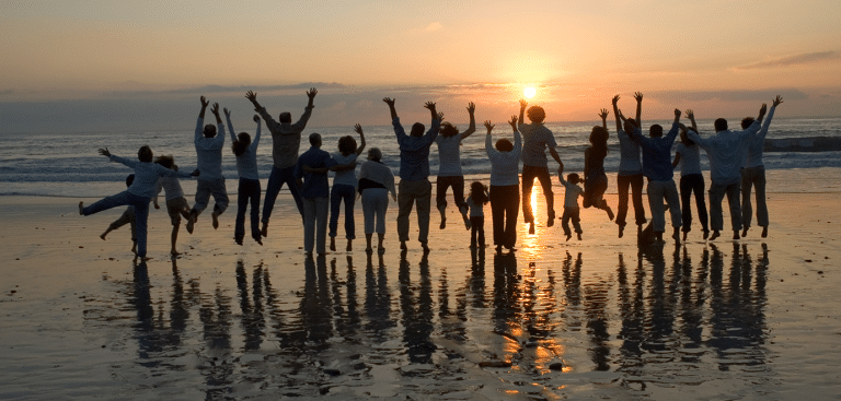 Foto JGould/iStock Familie Strand