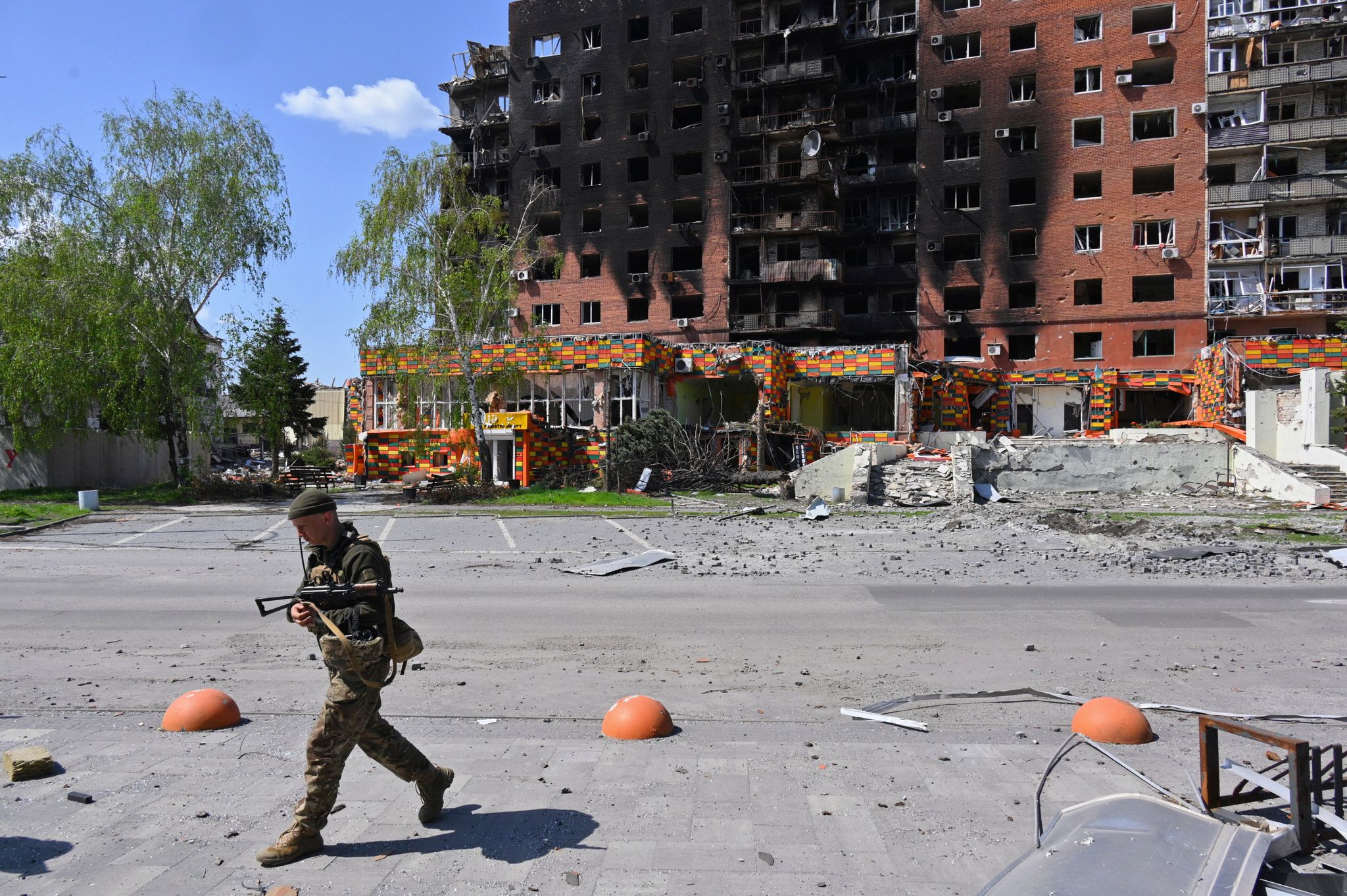 Die Stadt Pokrowsk ist seit Monaten schwer umkämpft. (Archivbild)