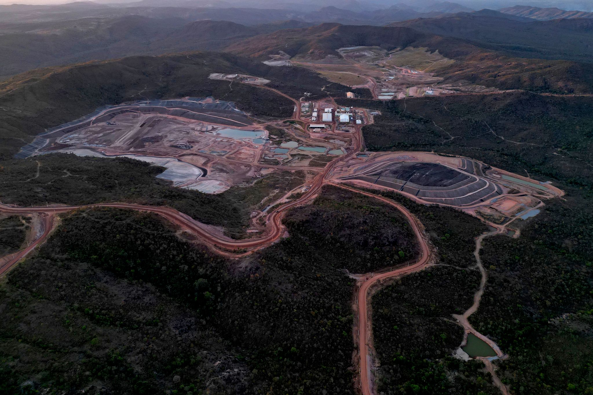 In dieser Mine in Brasilien werden seltene Erden gefördert. Weltweit liegt ein Großteil der Produktion allerdings in chinesischer Hand. (Archiv)