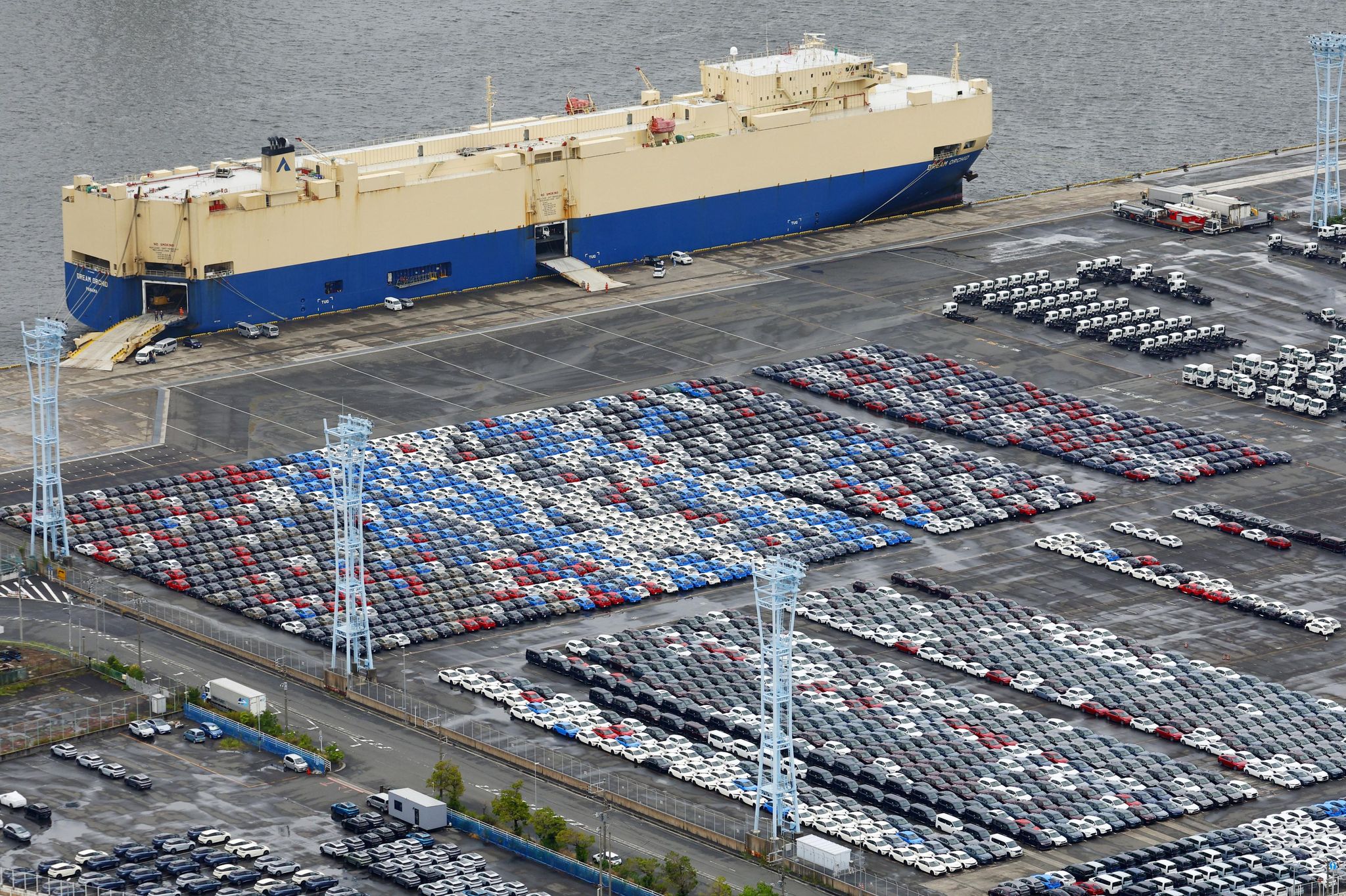 Die Zölle für Importe in die USA kommen später.