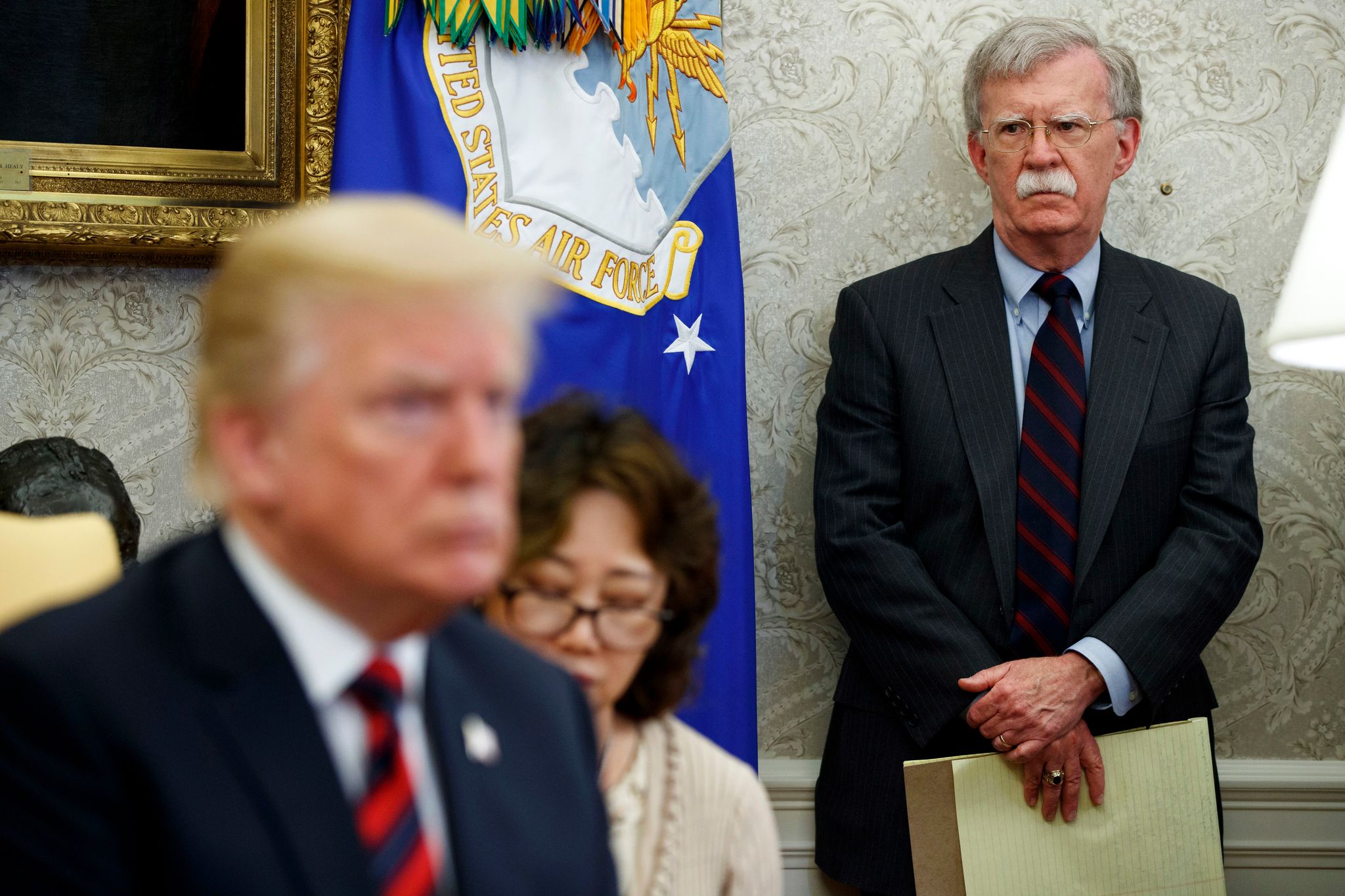 John Bolton war Trumps Berater, jetzt sind sie zerstritten. (Archivbild)