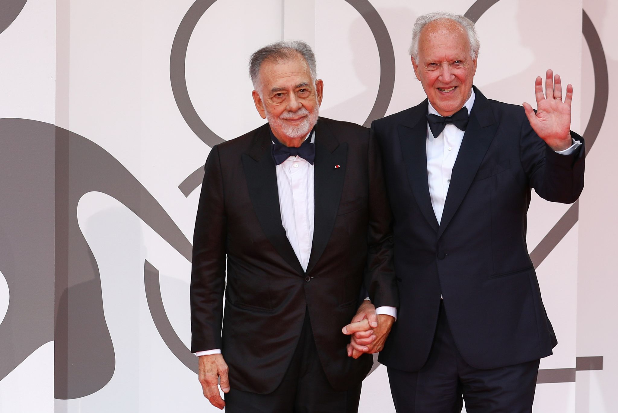 Zwei Regie-Legenden auf dem roten Teppich.