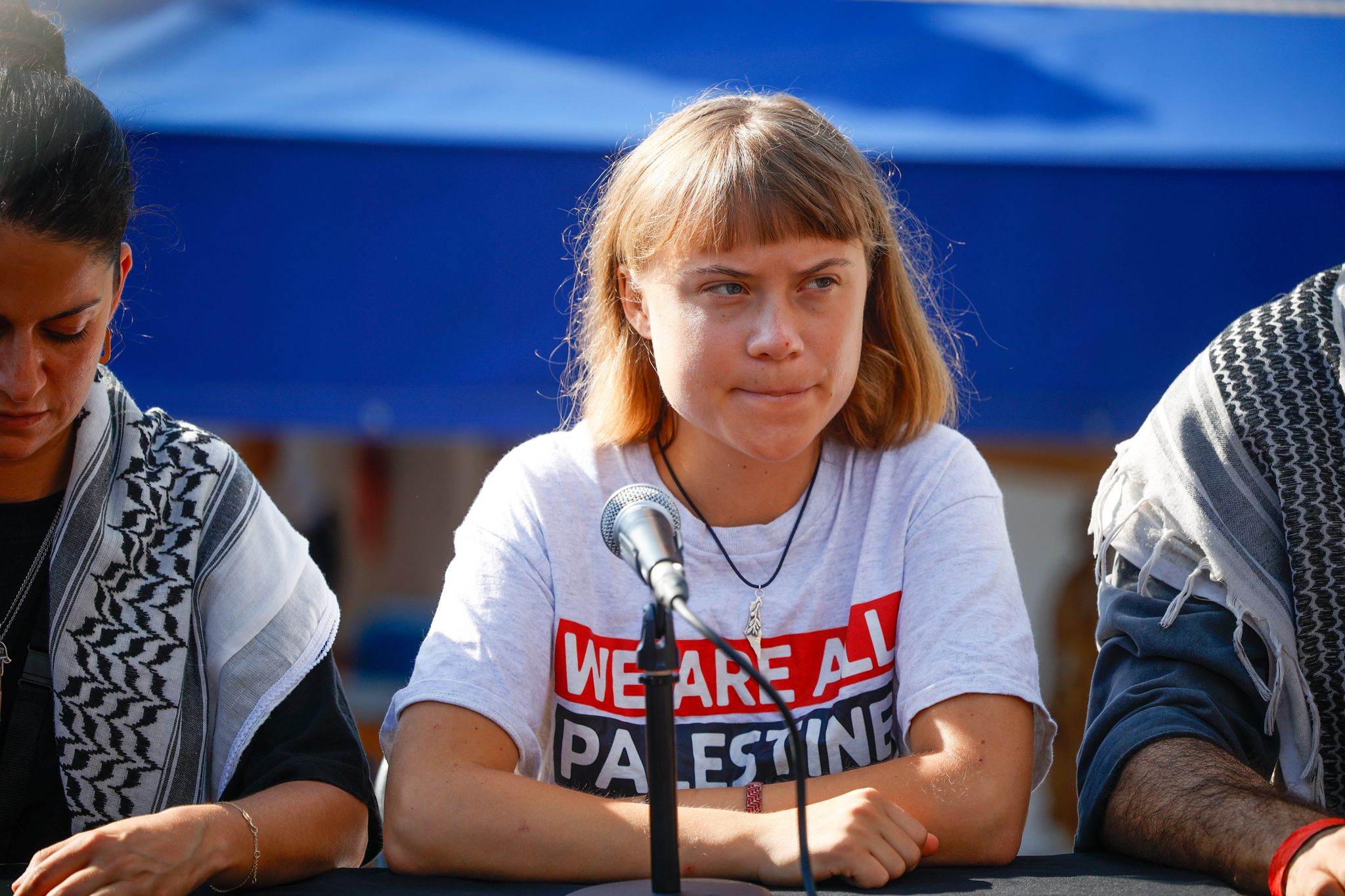 Greta Thunberg weist alle Antisemitismus-Vorwürfe zurück.