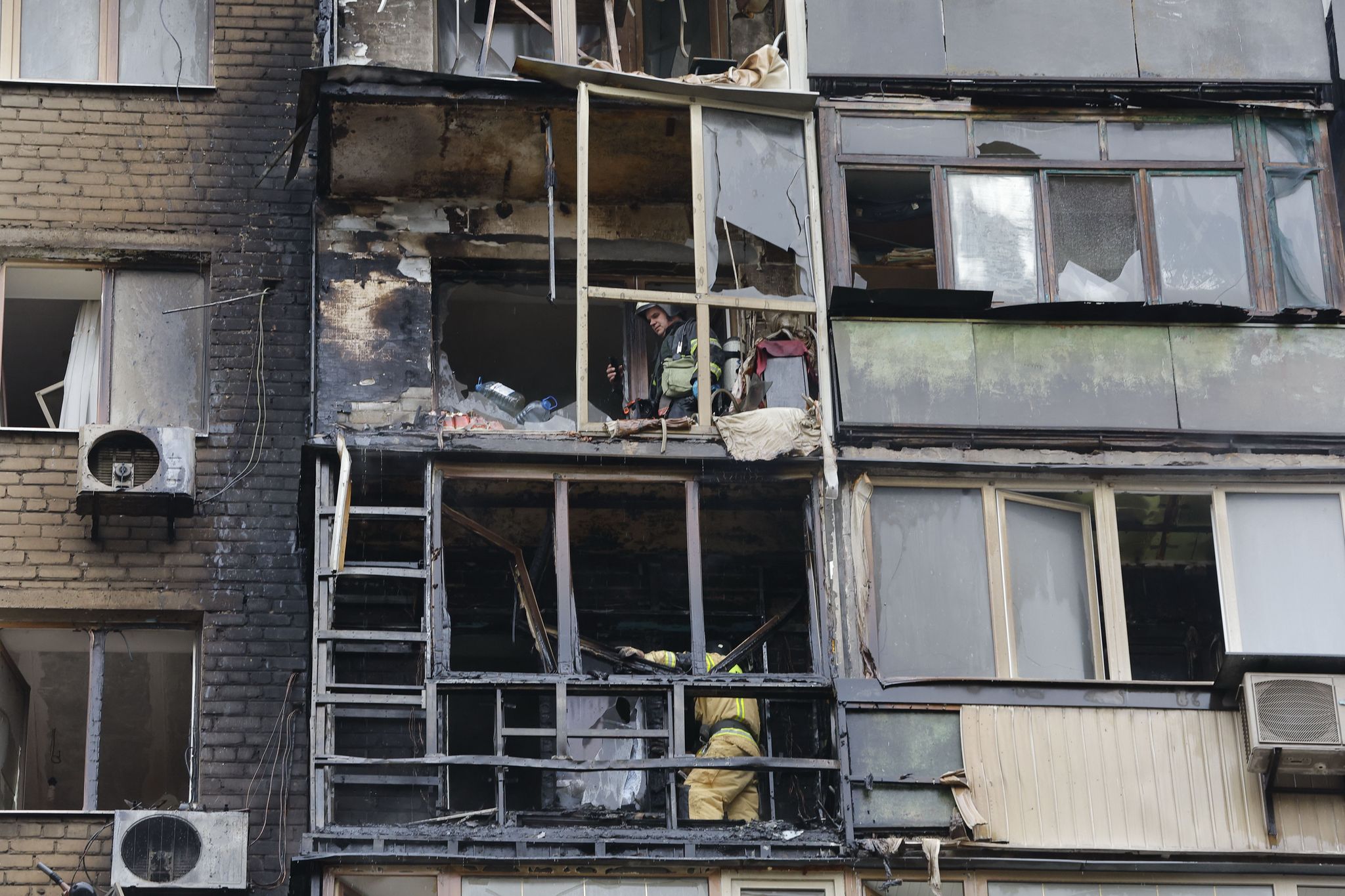 Wohngebiete in der von Russland besetzten ostukrainischen Großstadt Donezk werden immer wieder beschossen. (Archivbild)