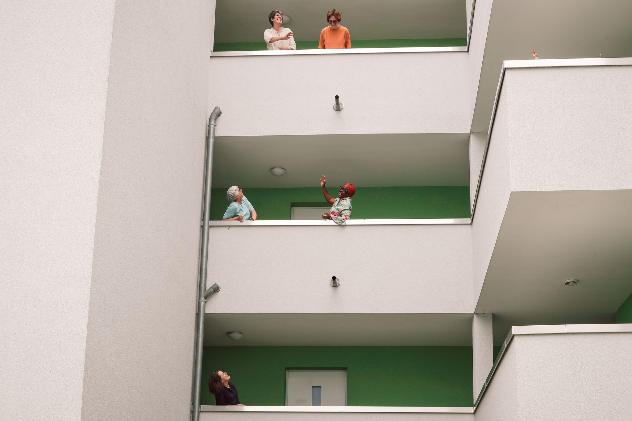 Vielfältiges Mehrgenerationenhaus: Das Wohnprojekt Pauluscarrée befindet sich in der Bielefelder Innenstadt.