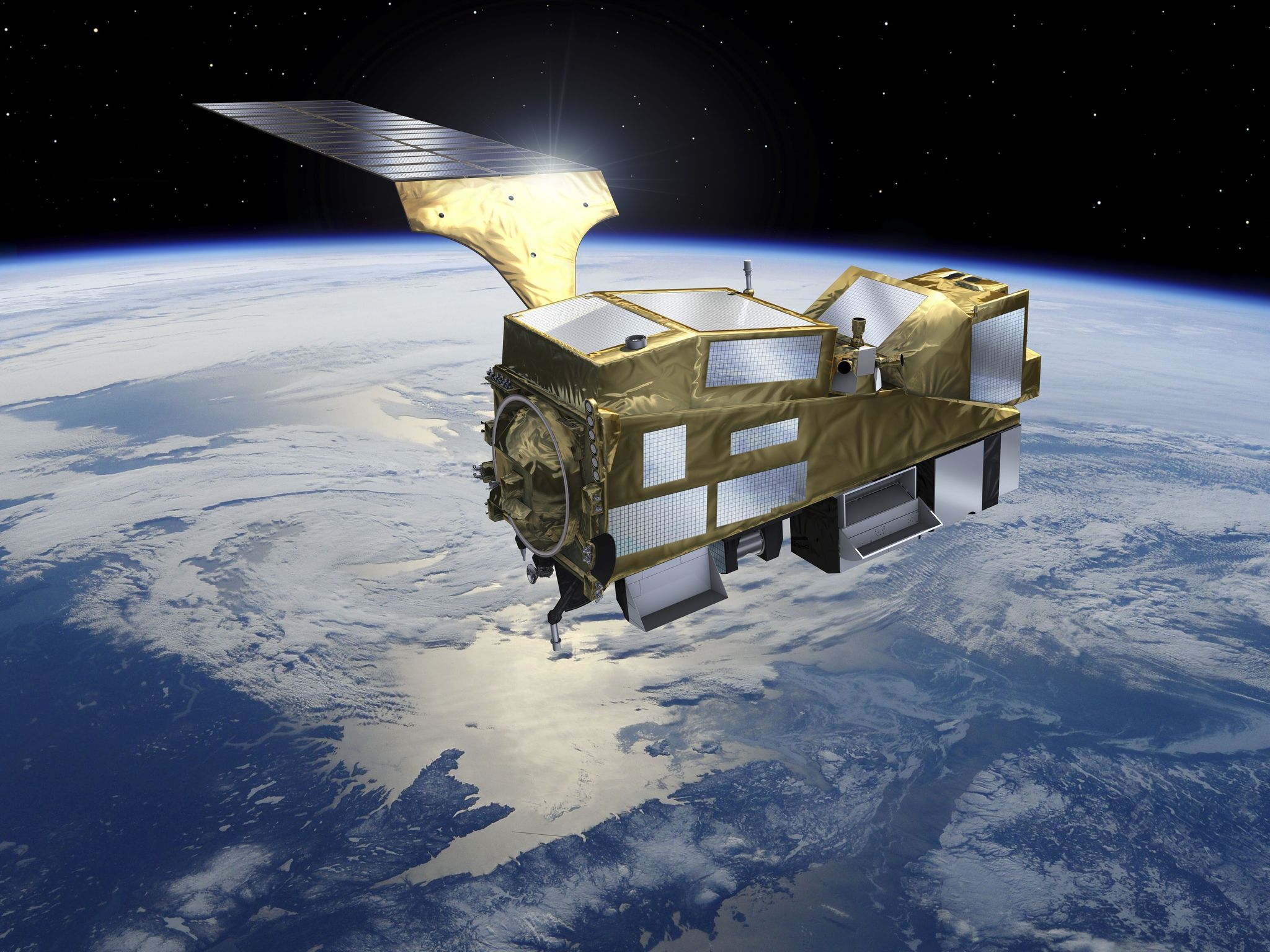 Akkuratere Wettervorhersagen - das soll der neue europäische Wettersatellit Metop-SGA1 ermöglichen.
