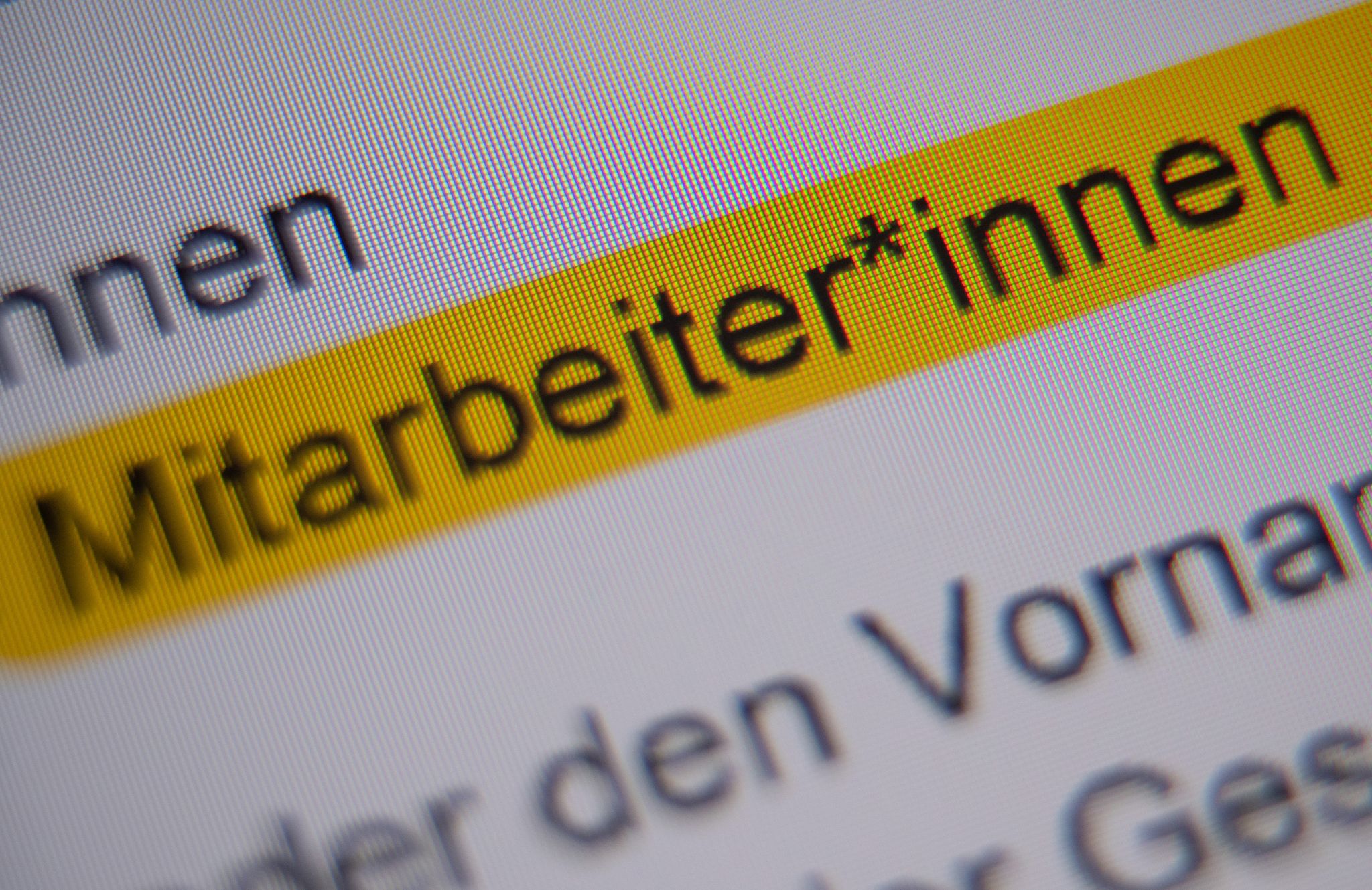 In den Bundesministerien werden keine Sonderzeichen für geschlechtergerechte Formulierungen verwendet. (Symbolbild)