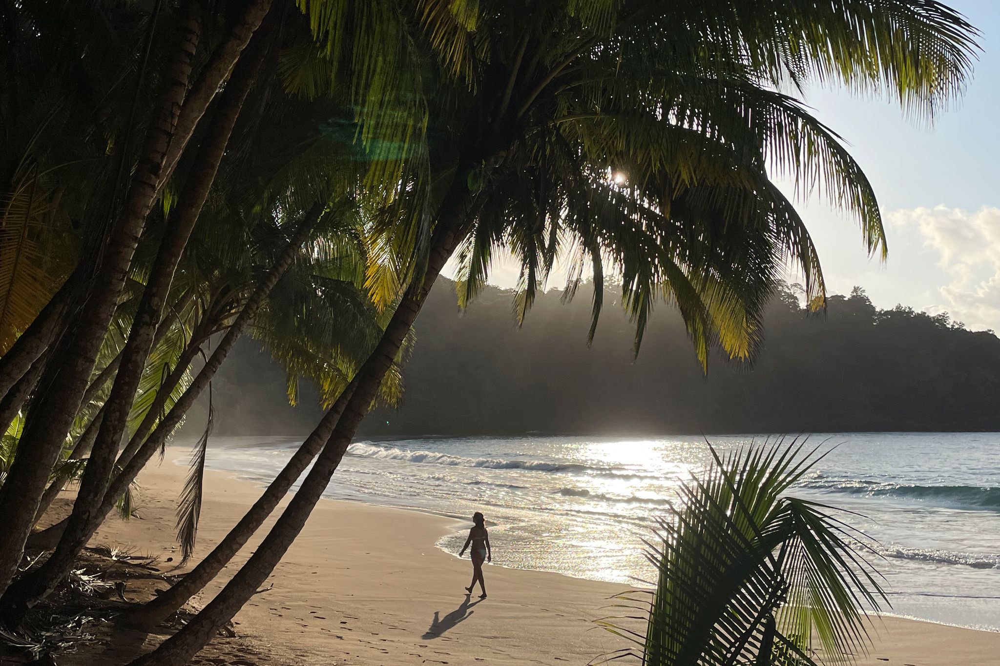 Dieser Traumstrand liegt beim «Bom Bom Resort» am Nordzipfel von Príncipe.