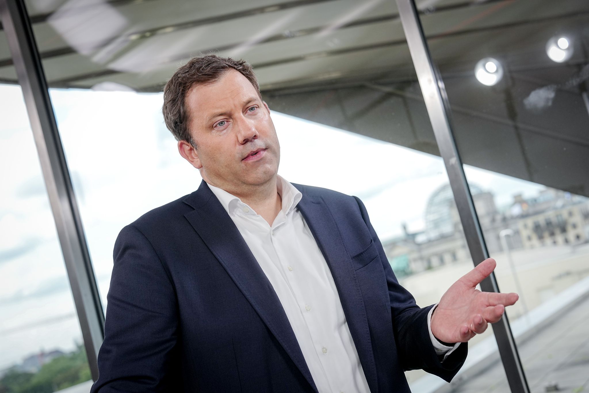 Vizekanzler Klingbeil bemüht sich um Gelassenheit. (Archivfoto)