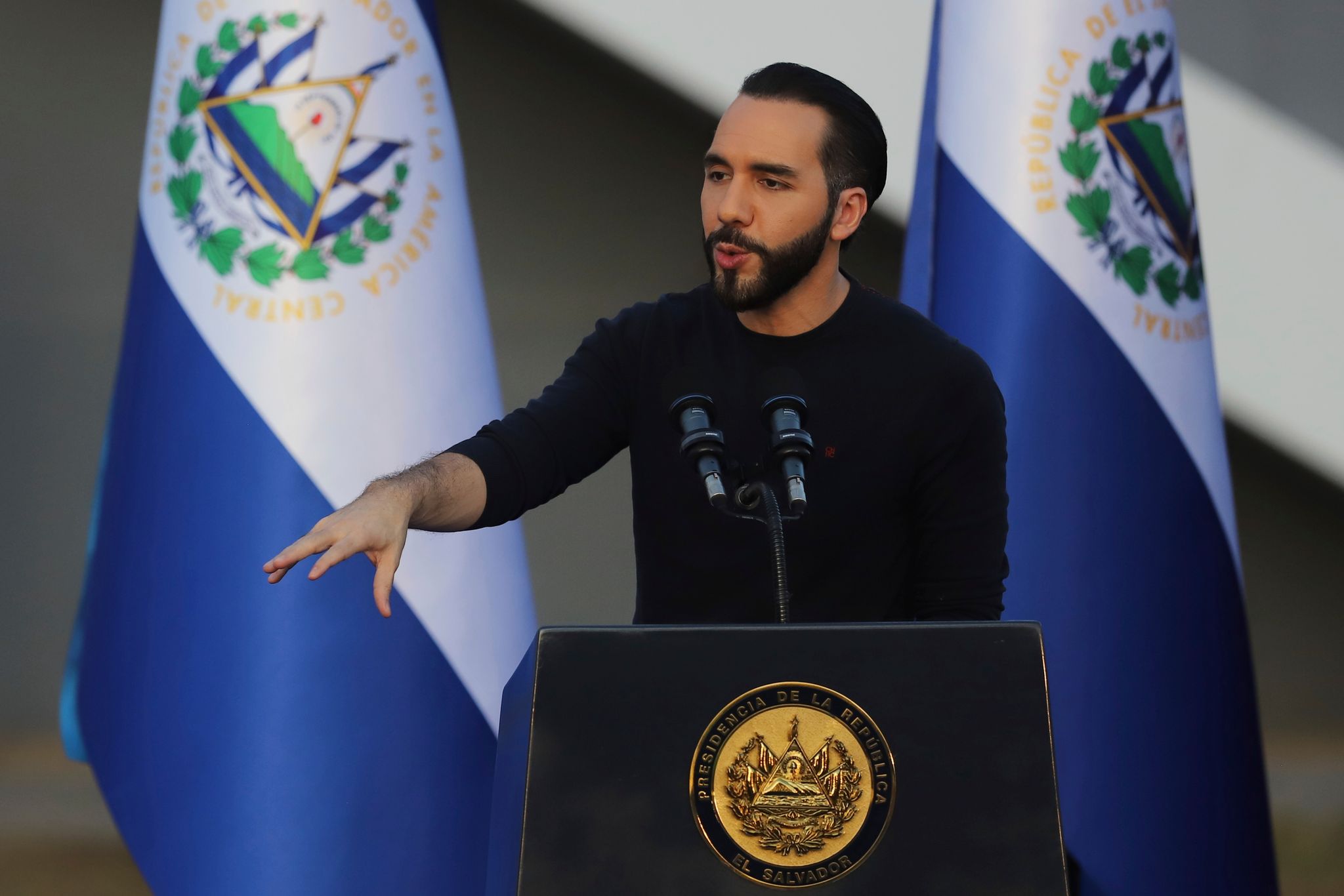 Präsident Nayib Bukele regiert das kleinste mittelamerikanische Land seit 2019. (Archivbild)