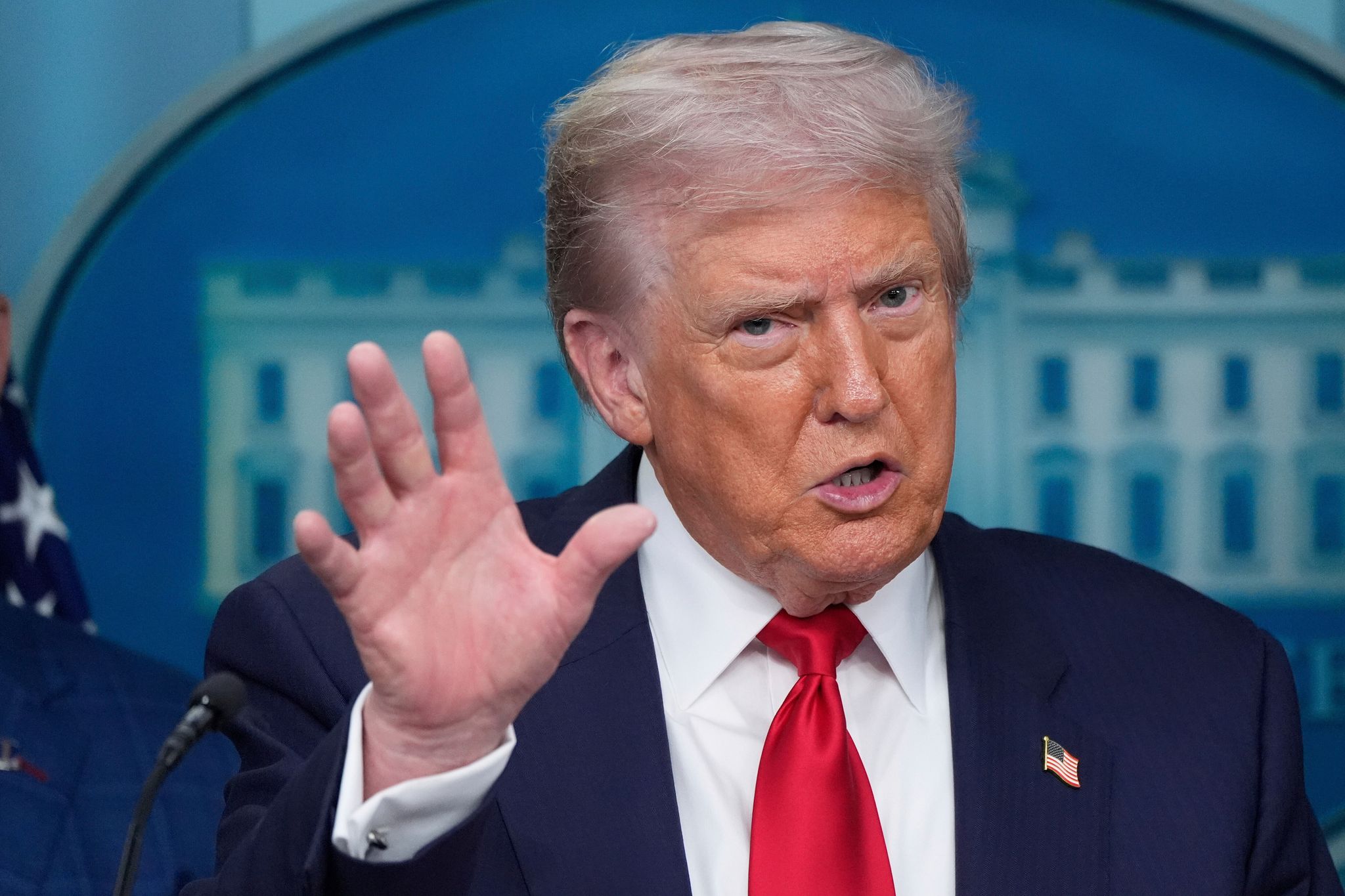 Sein Zollpaket brachte die Börsen zum Einsturz: US-Präsident Donald Trump.