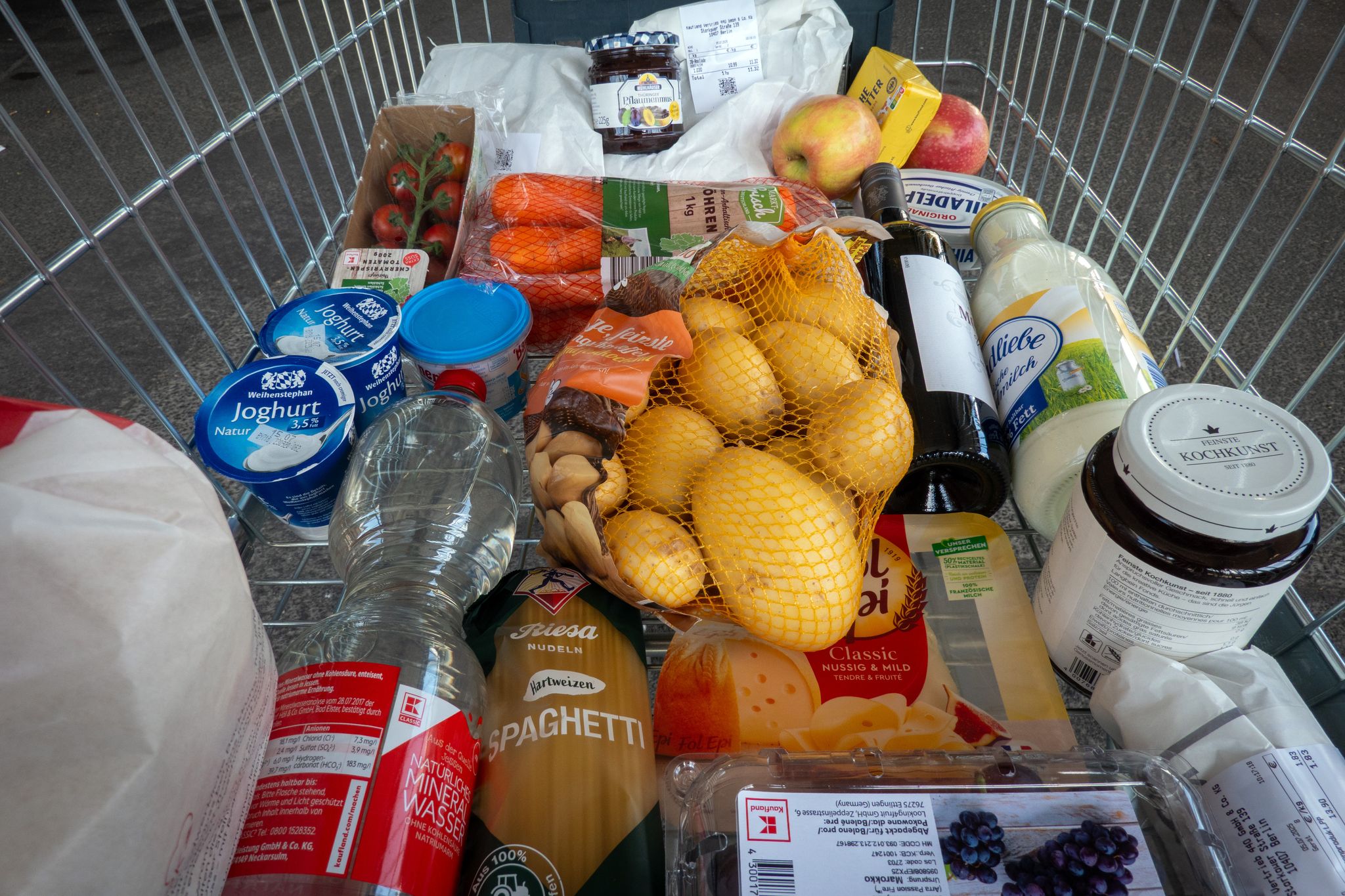 Die Lebensmittelpreise sind ein wichtiger Faktor bei der Teuerungsrate. (Archivbild)