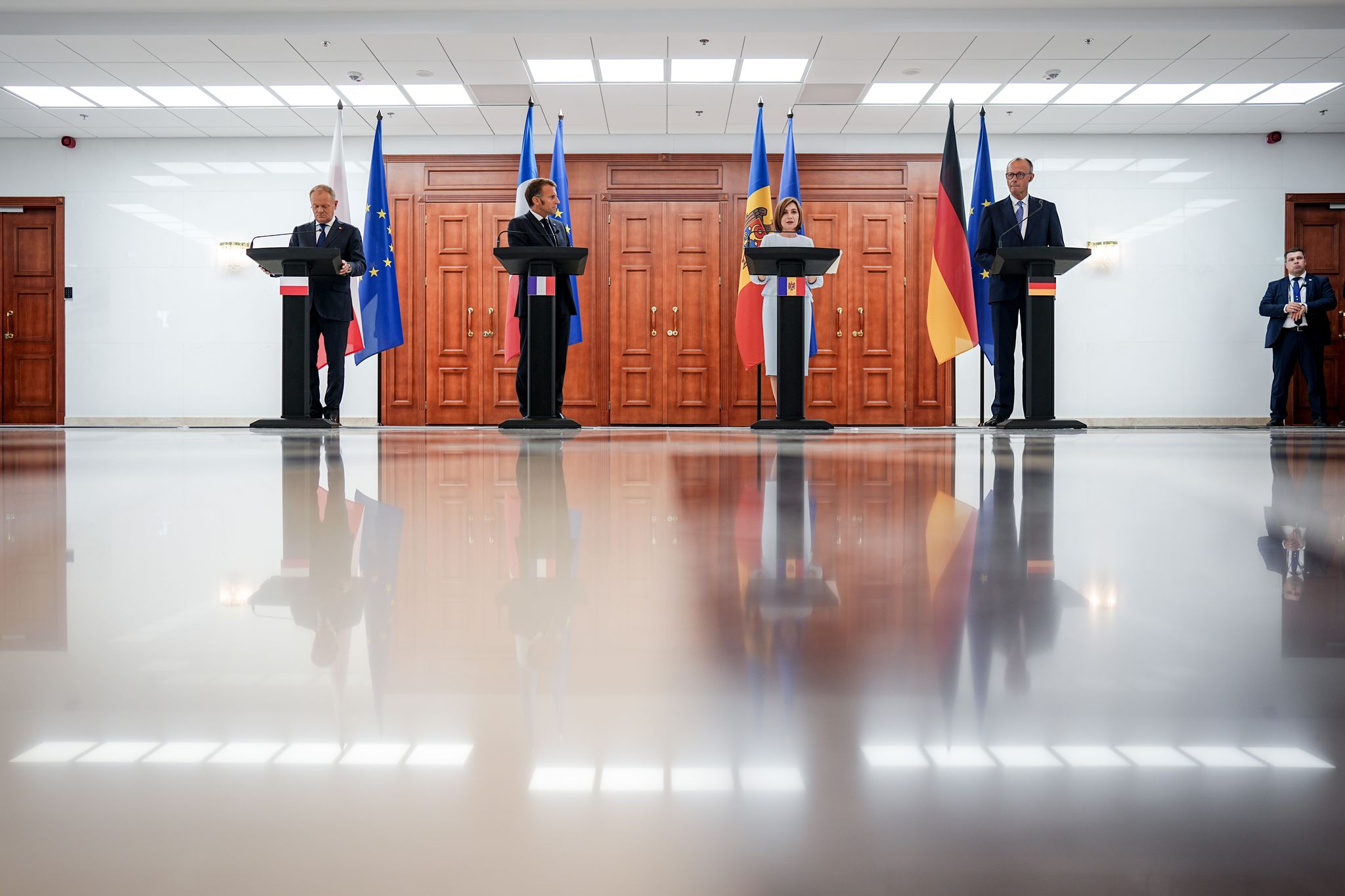 Die Regierung der kleinen Republik Moldau bekommt massive Unterstützung aus der Europäischen Union.