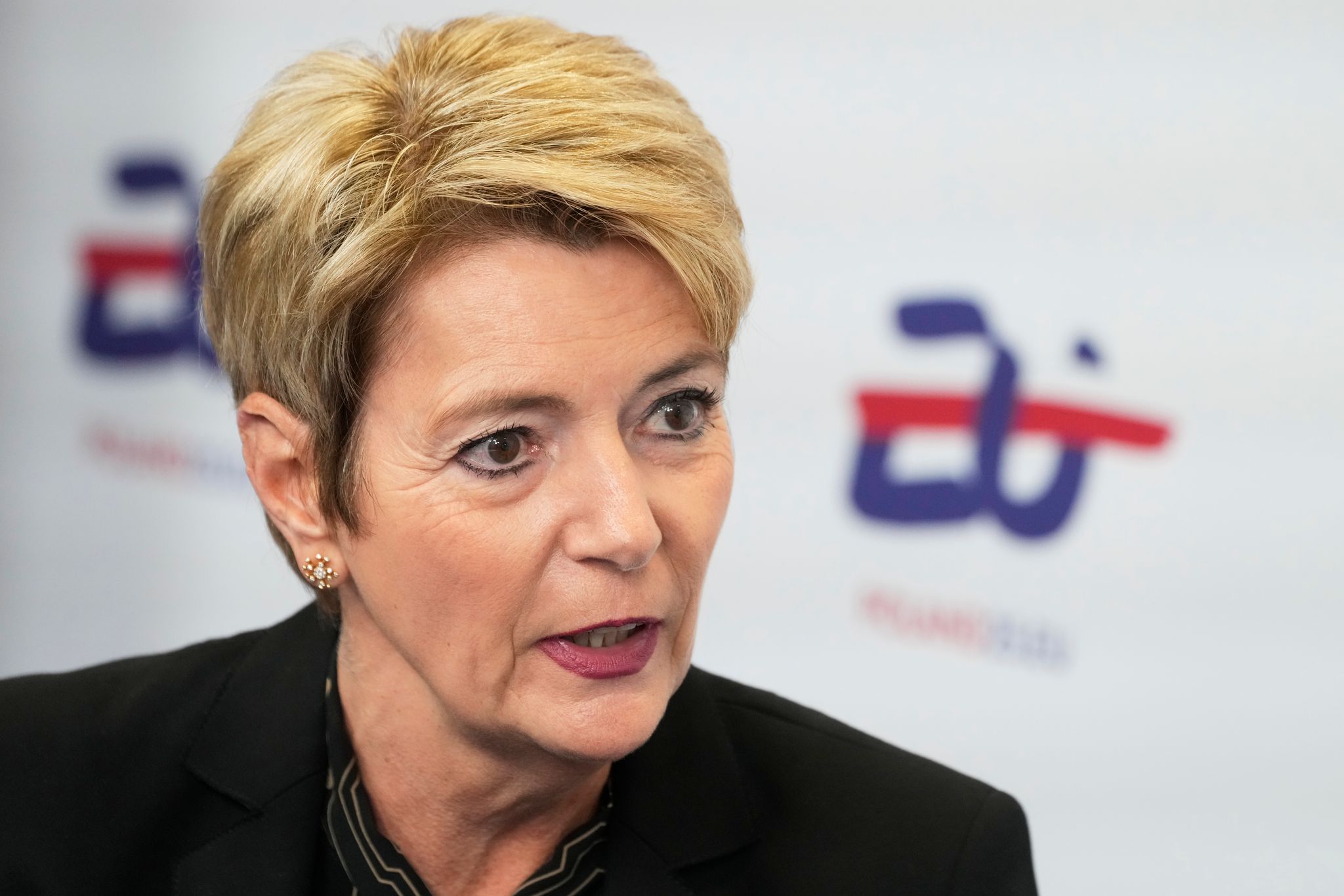 Großes Bedauern über US-Zölle: Bundespräsidentin Keller-Sutter. (Archivbild)