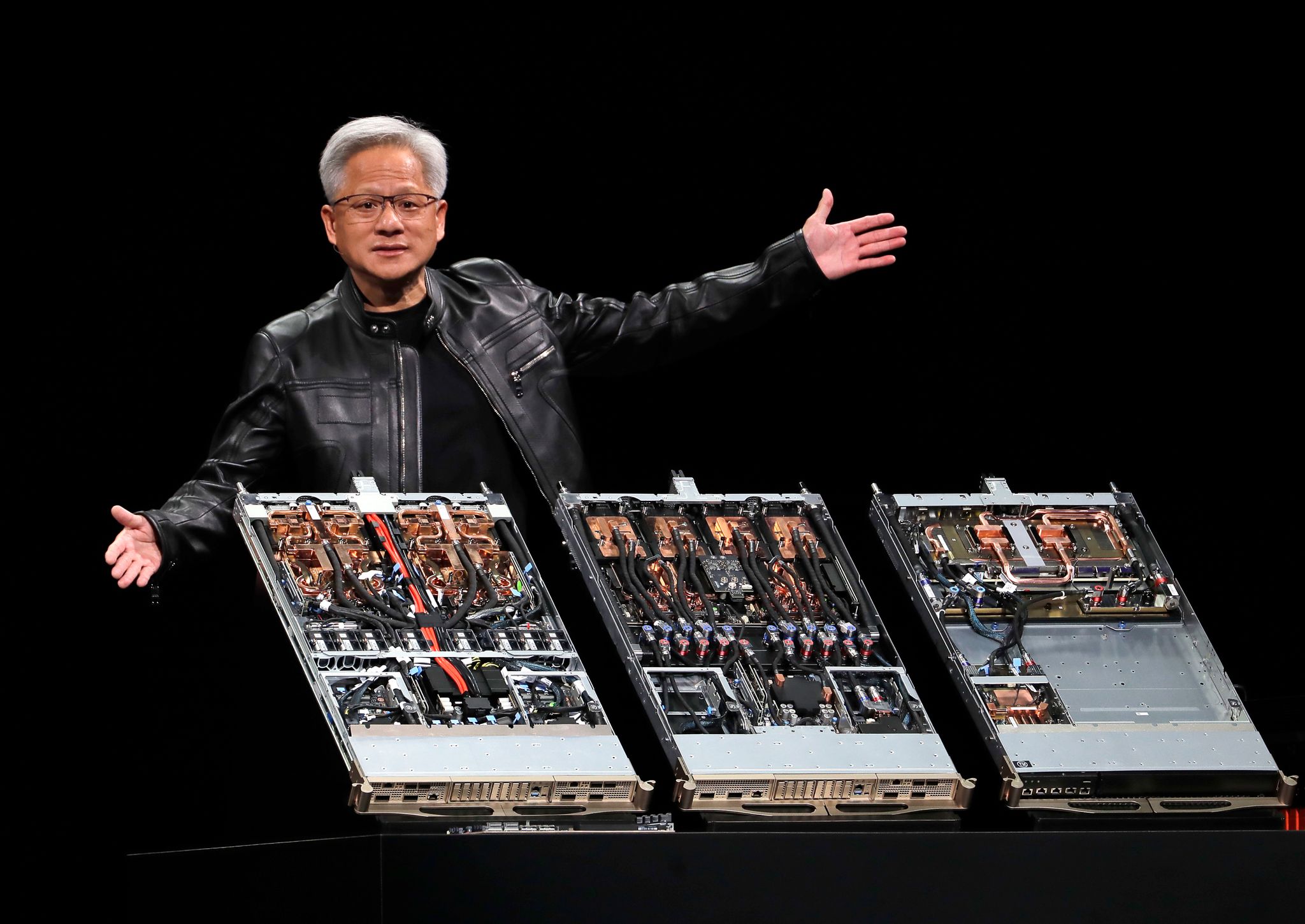 Nvidia-Chef Jensen Huang warnt, dass eine komplette US-Blockade die Entwicklung eigener Chip-Technologie in China beschleunigen würde. (Archivbild)
