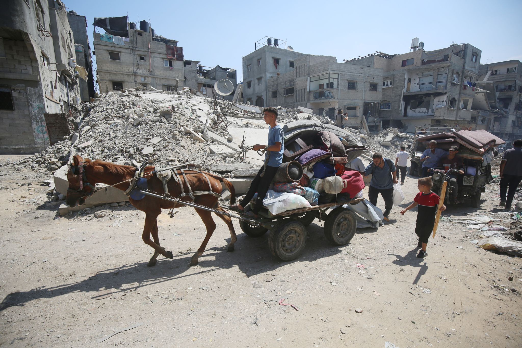 Israel plant die militärische Einnahme der Stadt Gaza im Norden.