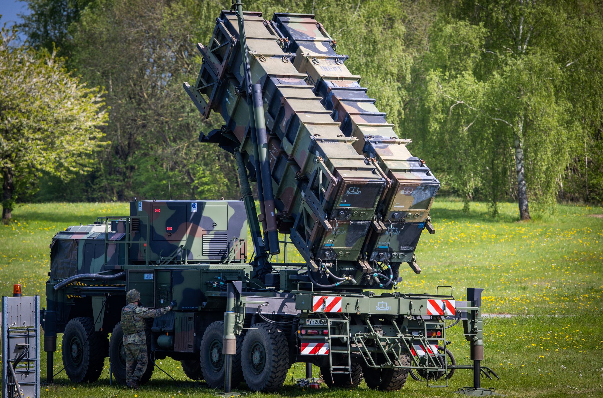 Deutschland will weitere Patriots an die Ukraine liefern. (Archivbild)