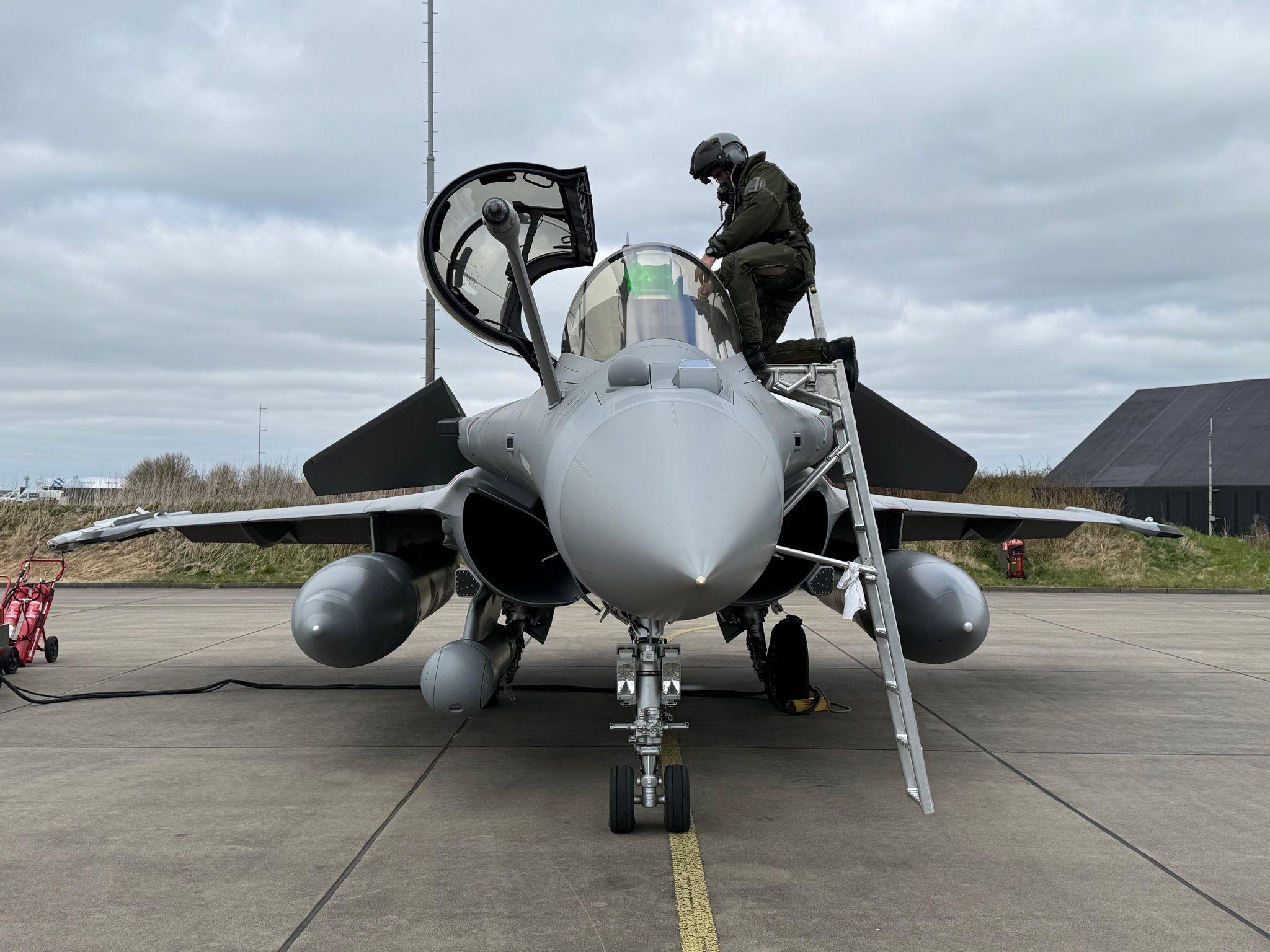 Eine französische Rafale war am ersten Einsatz von Eastern Sentry beteiligt. (Archivbild)