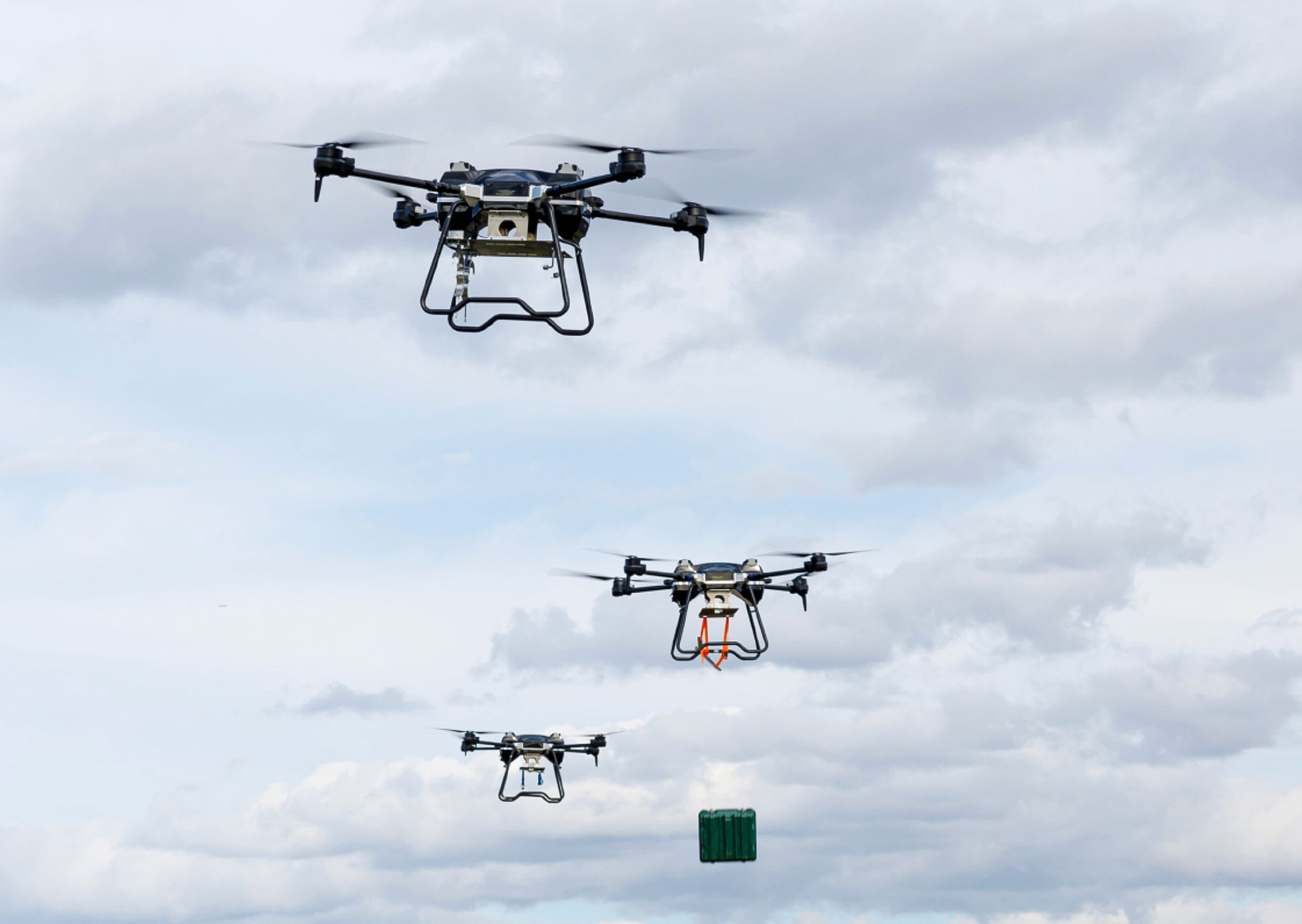 Drohnen sind eine der Hauptwaffen im seit 2022 andauernden russisch-ukrainischen Krieg. (Archivbild)