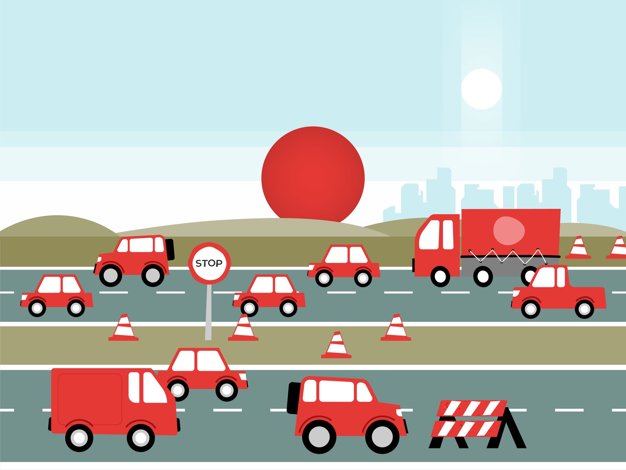 Der Tag der Deutschen Einheit am Freitag (3. Oktober) und die in Hessen, Sachsen und Thüringen startenden Herbstferien sorgen für volle Autobahnen.