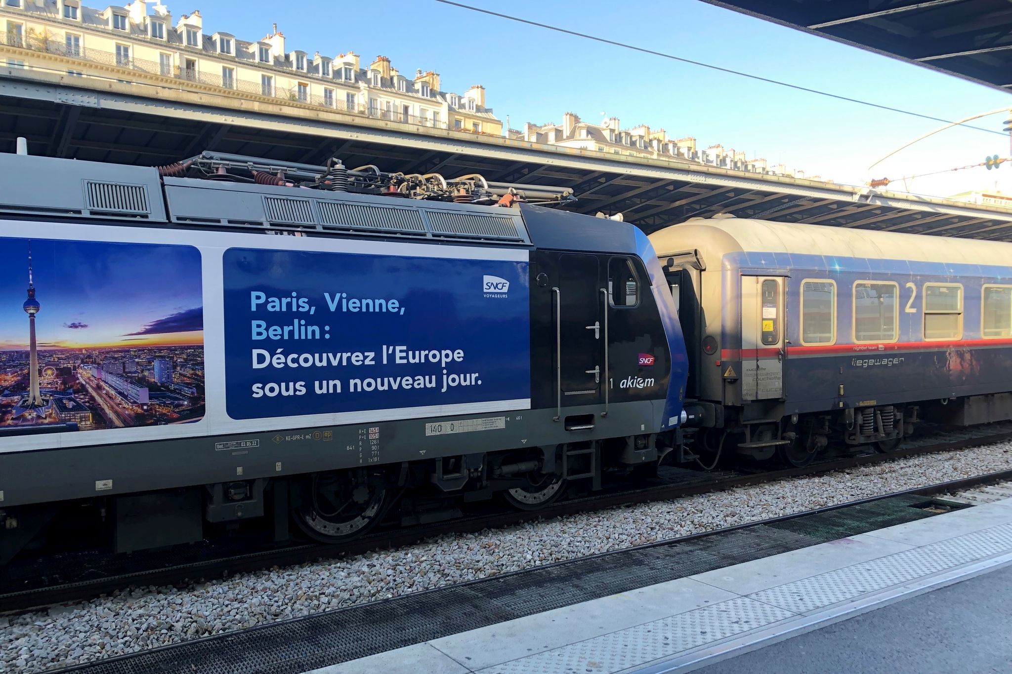 Wegen wegfallender Zuschüsse aus Frankreich droht dem Nachtzug zwischen Paris und Berlin das Aus (Archivbild).