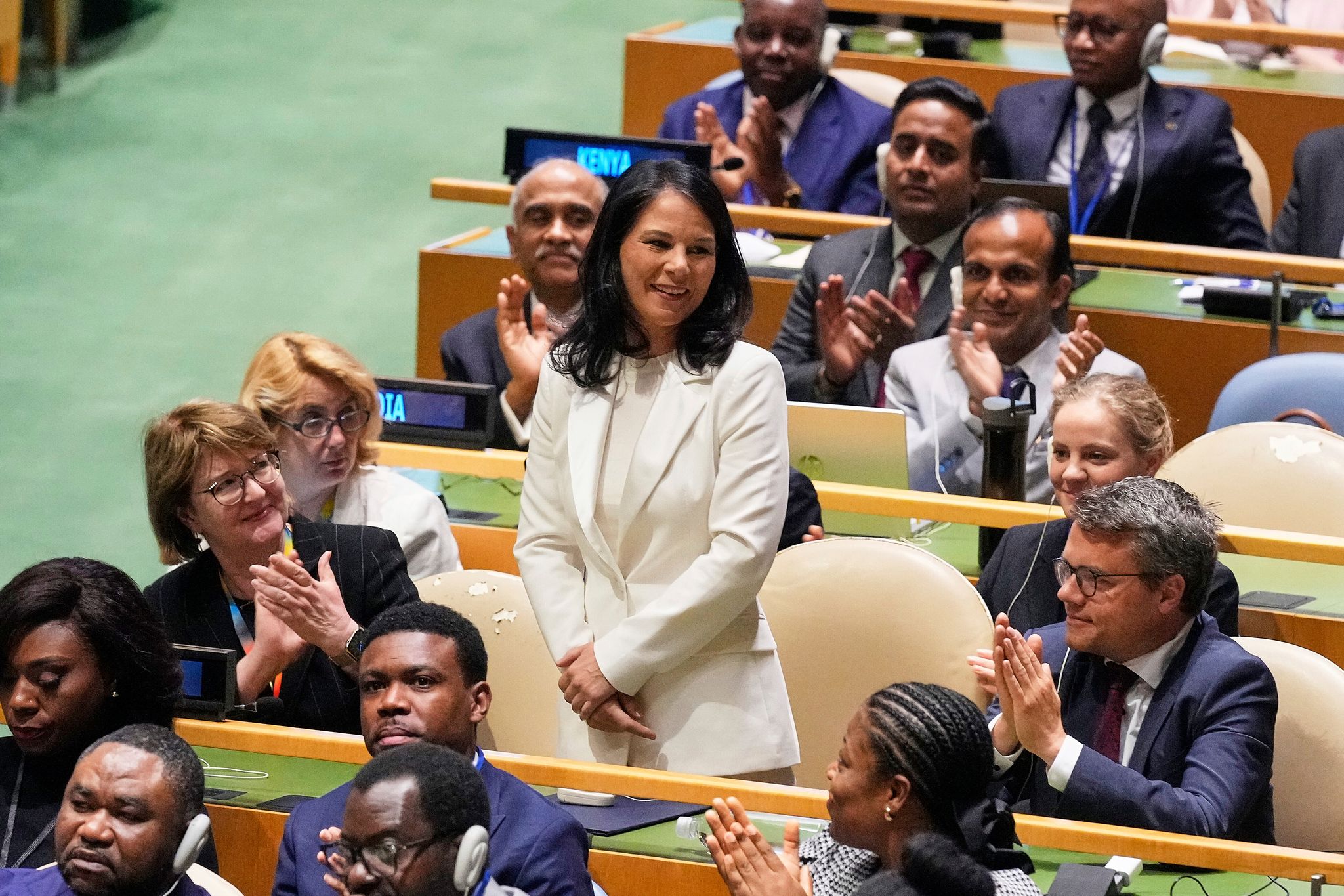 Die Ex-Außenministerin hat am Dienstag offiziell ihren neuen Job angetreten. (Archivbild)