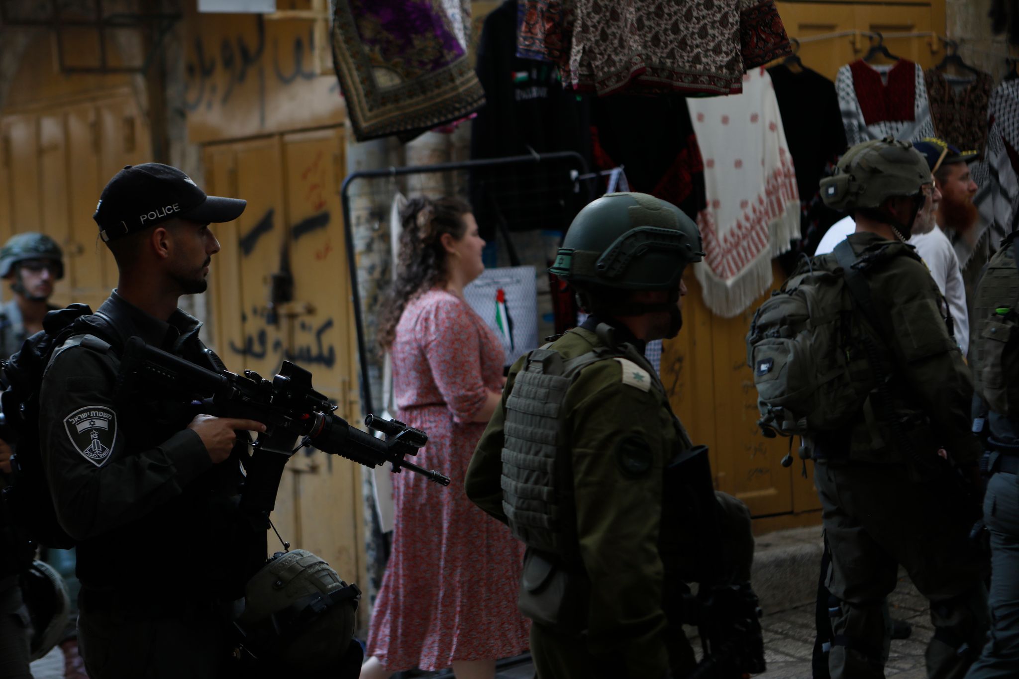 Israelische Soldaten in Hebron. (Archivbild)