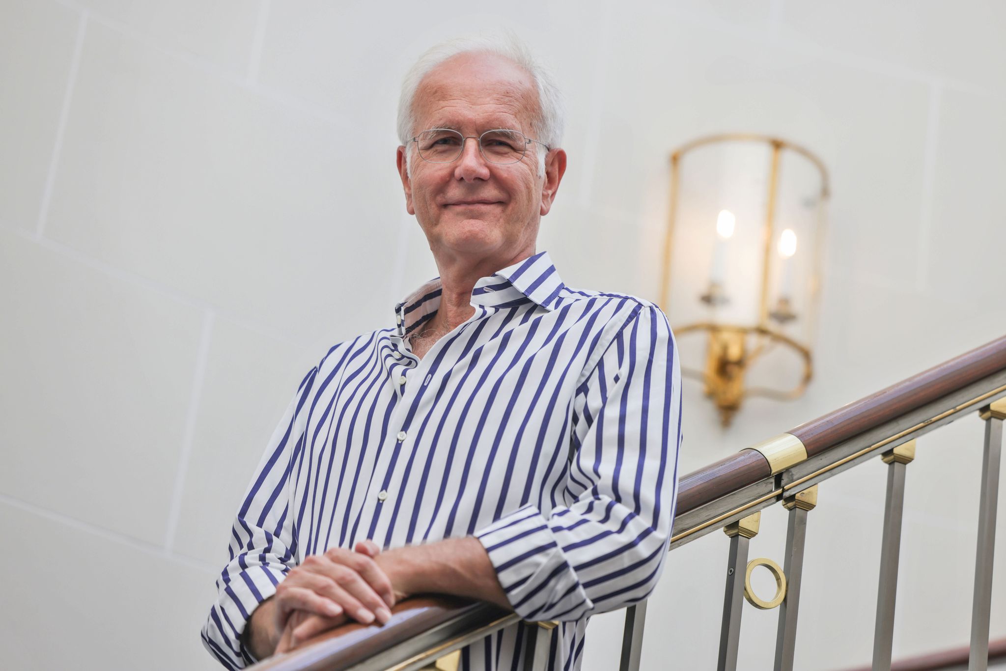 Harald Schmidt hält Donald Trump für einen genialen Entertainer (Archivbild).