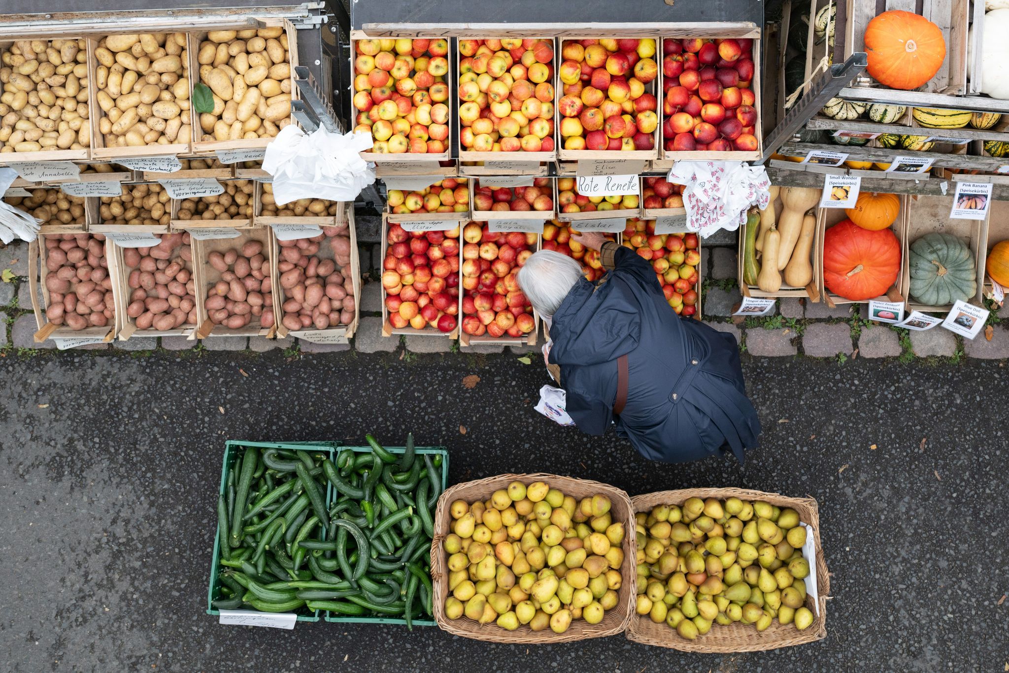 Viele Lebensmittel sind teurer als ein Jahr zuvor.