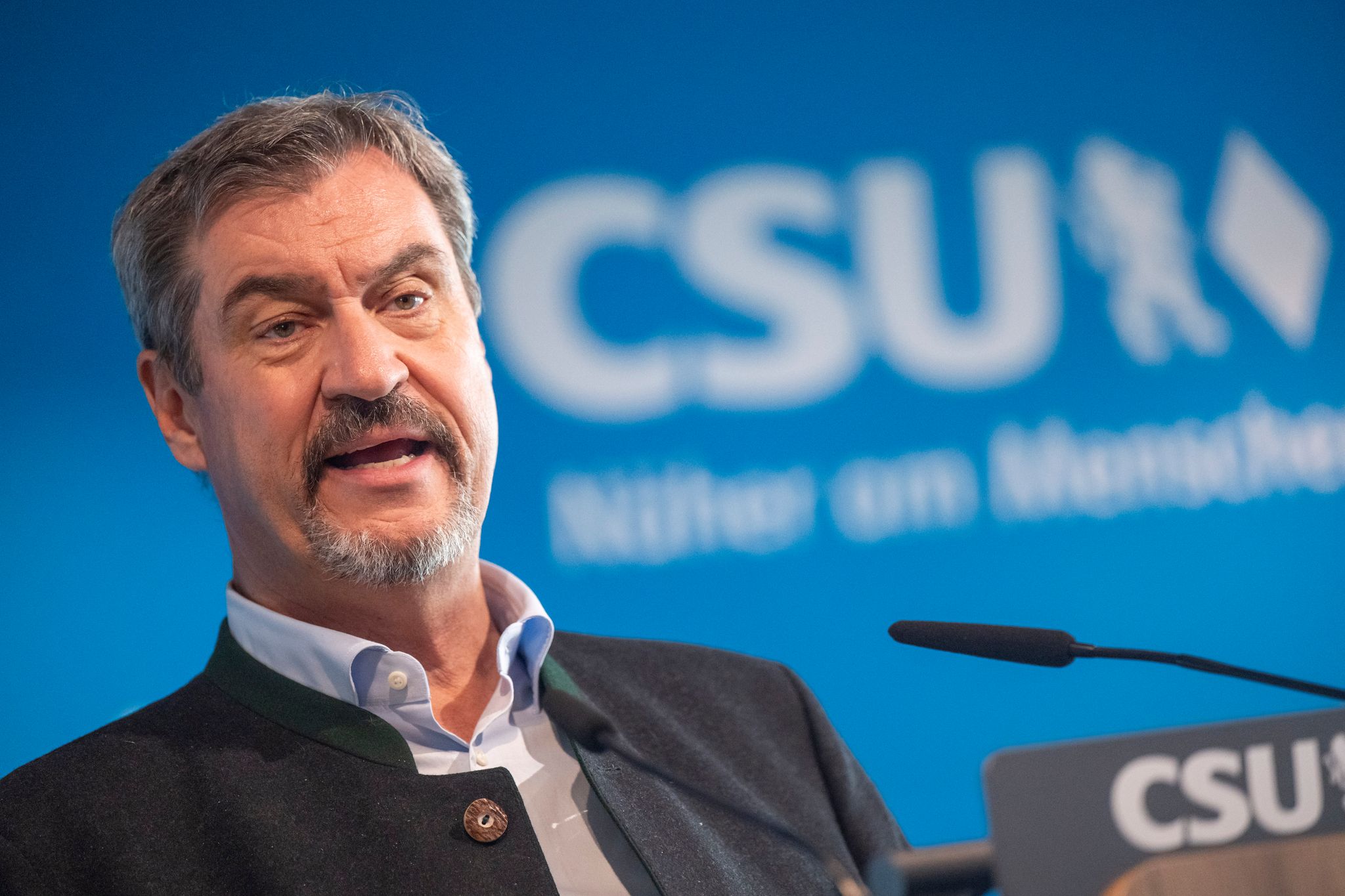 Söder fordert Leistungskürzungen beim Bürgergeld. (Archivbild)